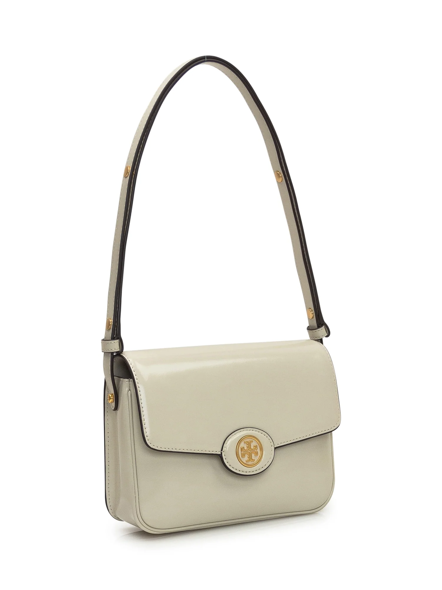 Tory Burch Robinson Leather Shoulder Bag - White - Image 2