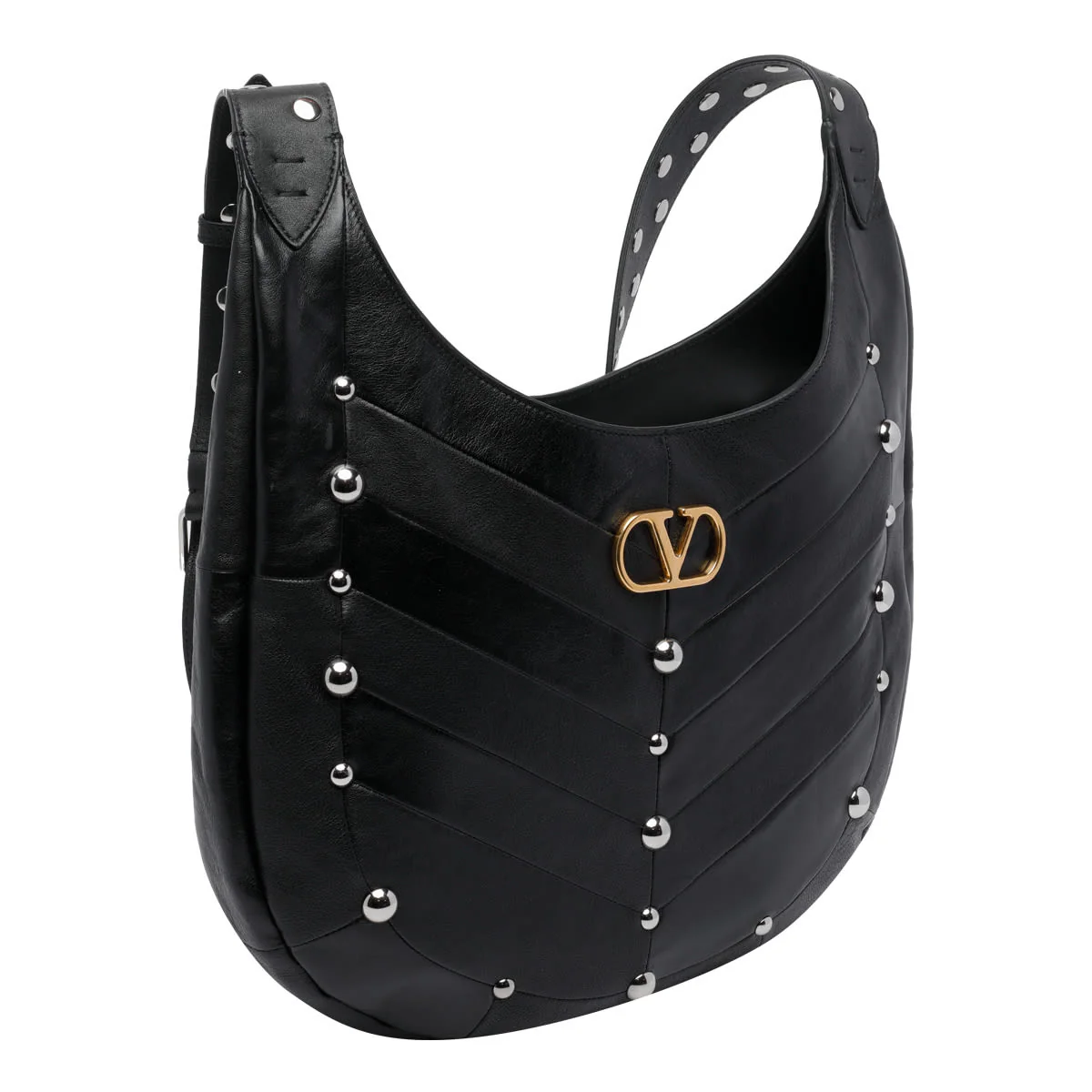 Valentino Garavani Hoboho Hobo Bag - Black - Image 2