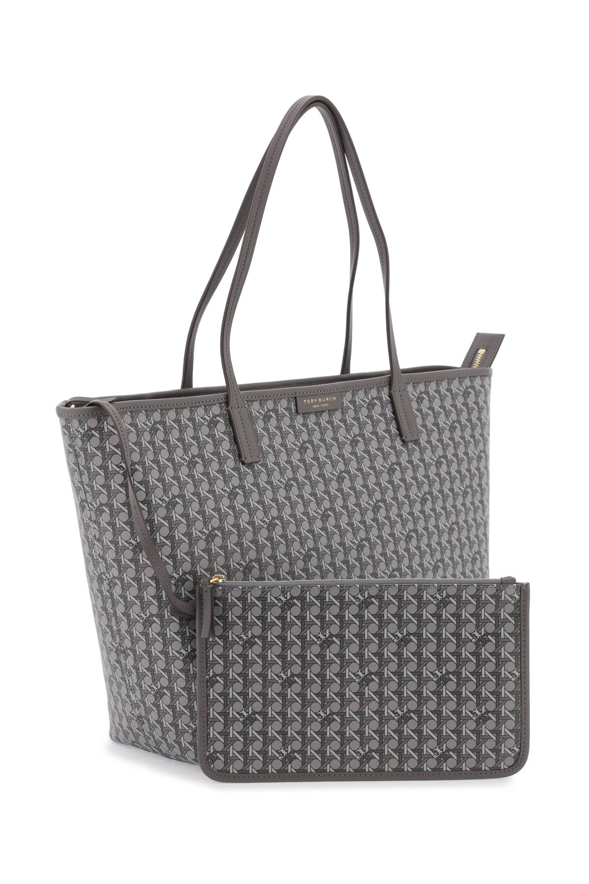 Tory Burch Ever-Ready Shopping Bag - Gray - Image 3
