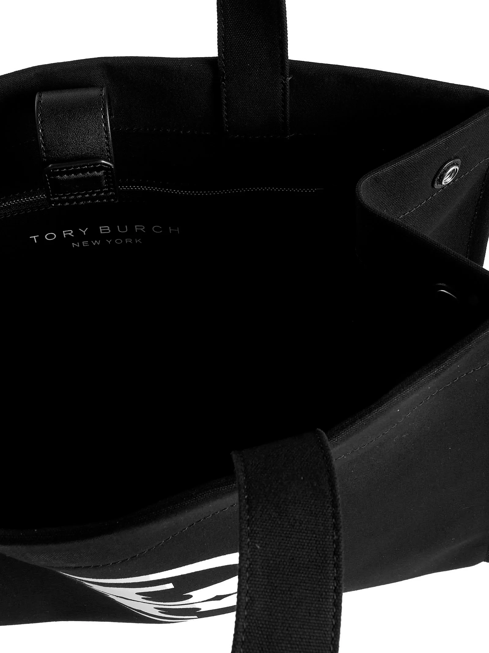 Tory Burch Ella Tote Bag - Black - Image 5