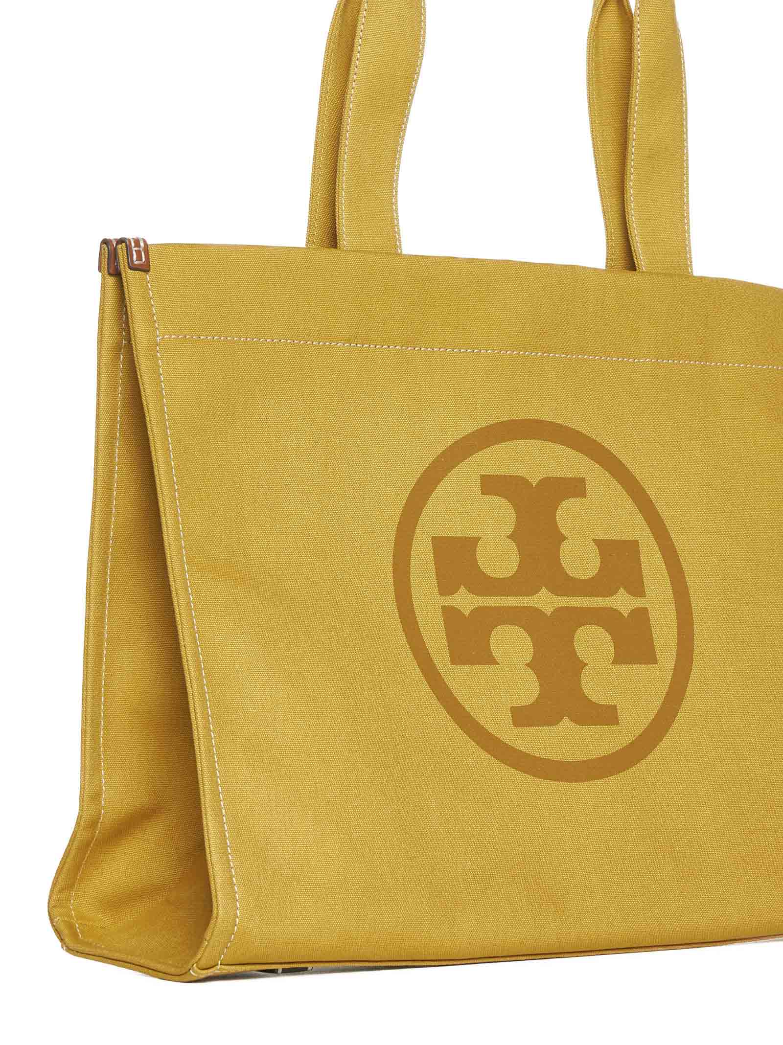Tory Burch Ella Shopping Tote Bag - Canary - Image 4