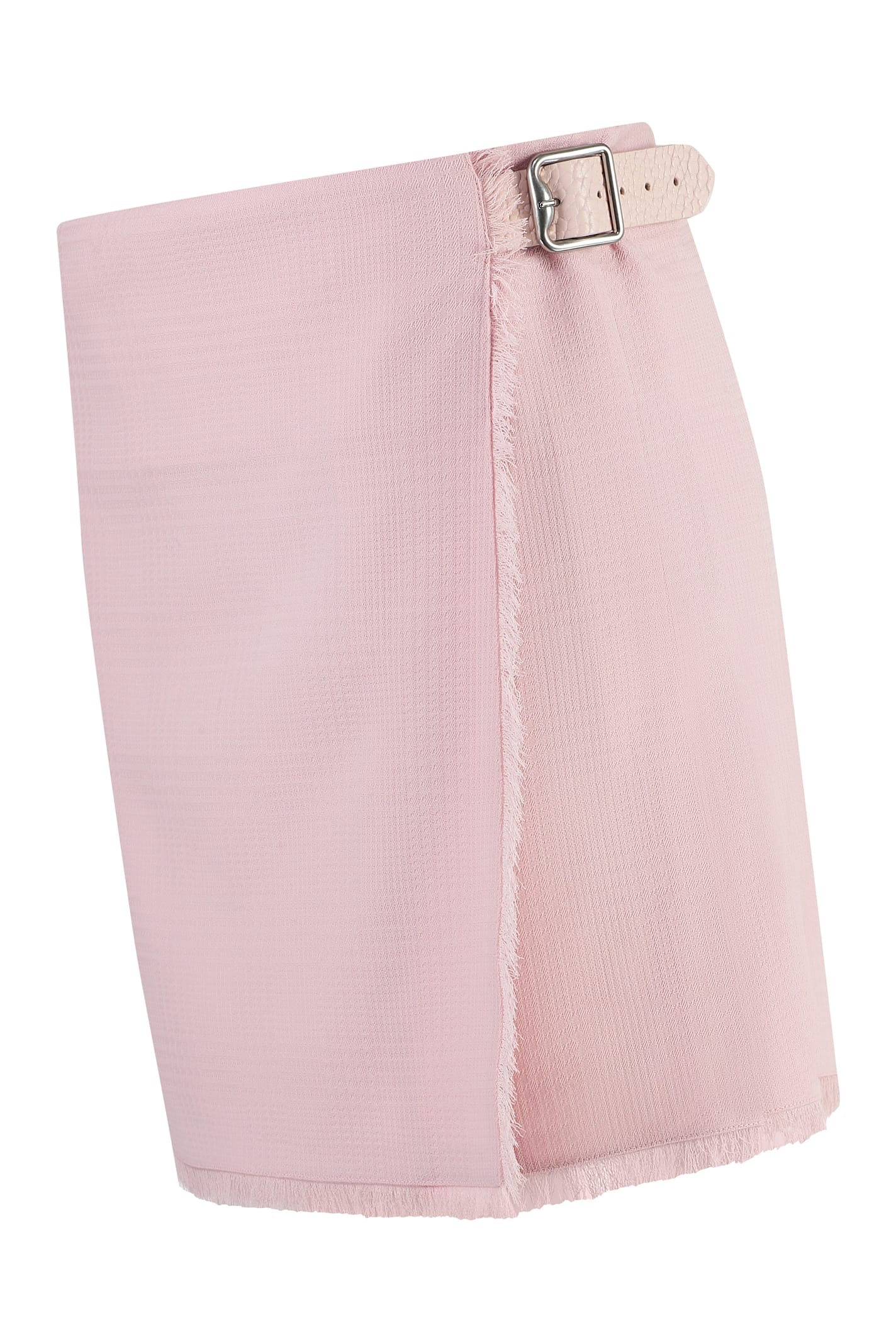 Burberry Wrap Skirt - Pink - Image 3