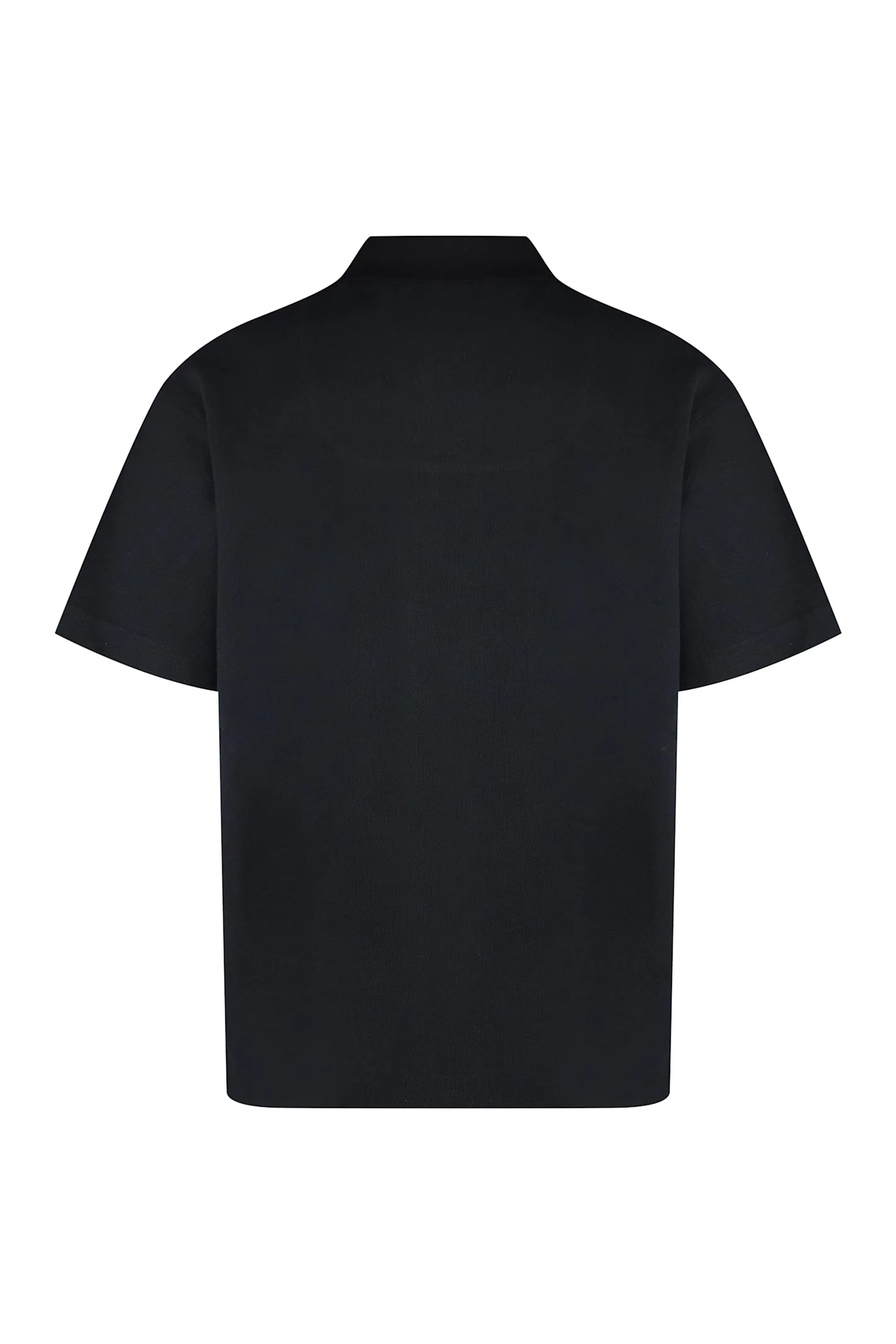 Burberry Cotton-Piqué Polo Shirt - Black - Image 2