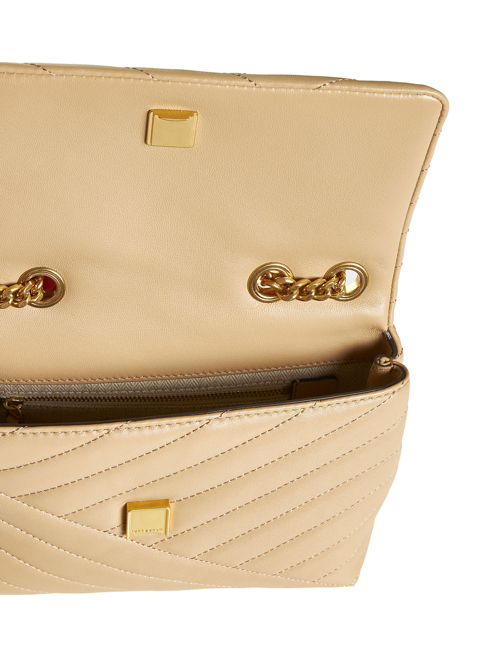 Tory Burch Kira Small Leather Bag - Pink - Image 5
