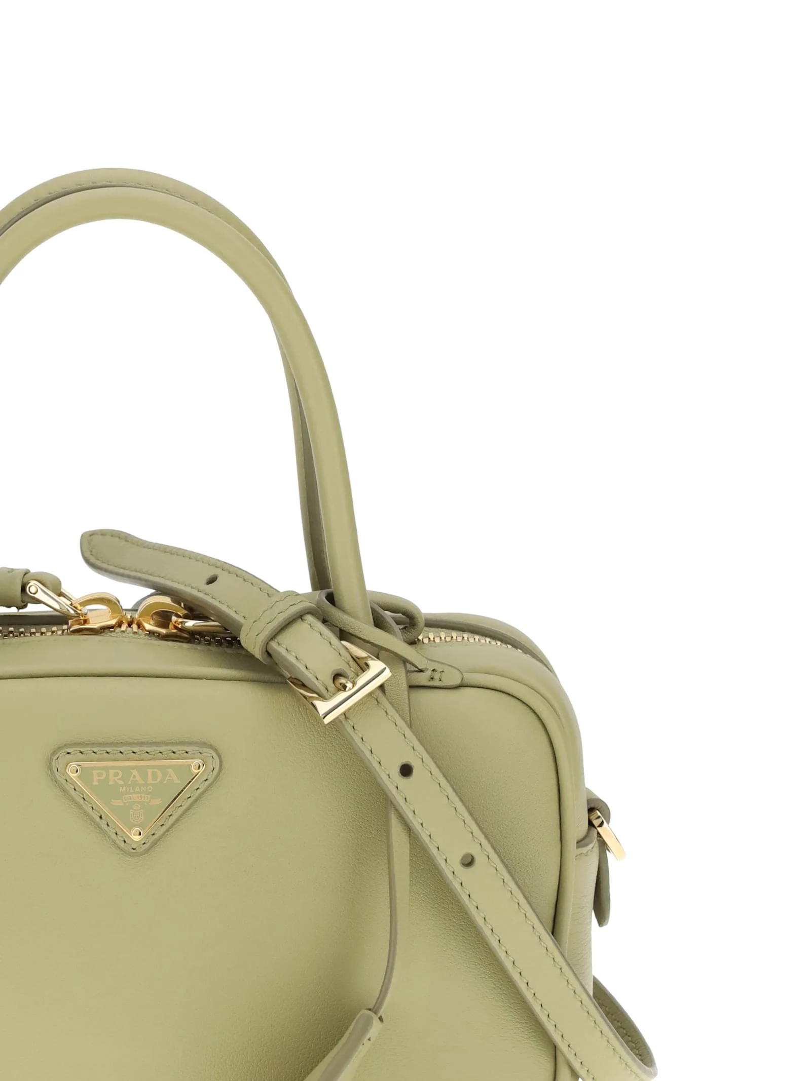 Prada Leather Handbag - Image 4