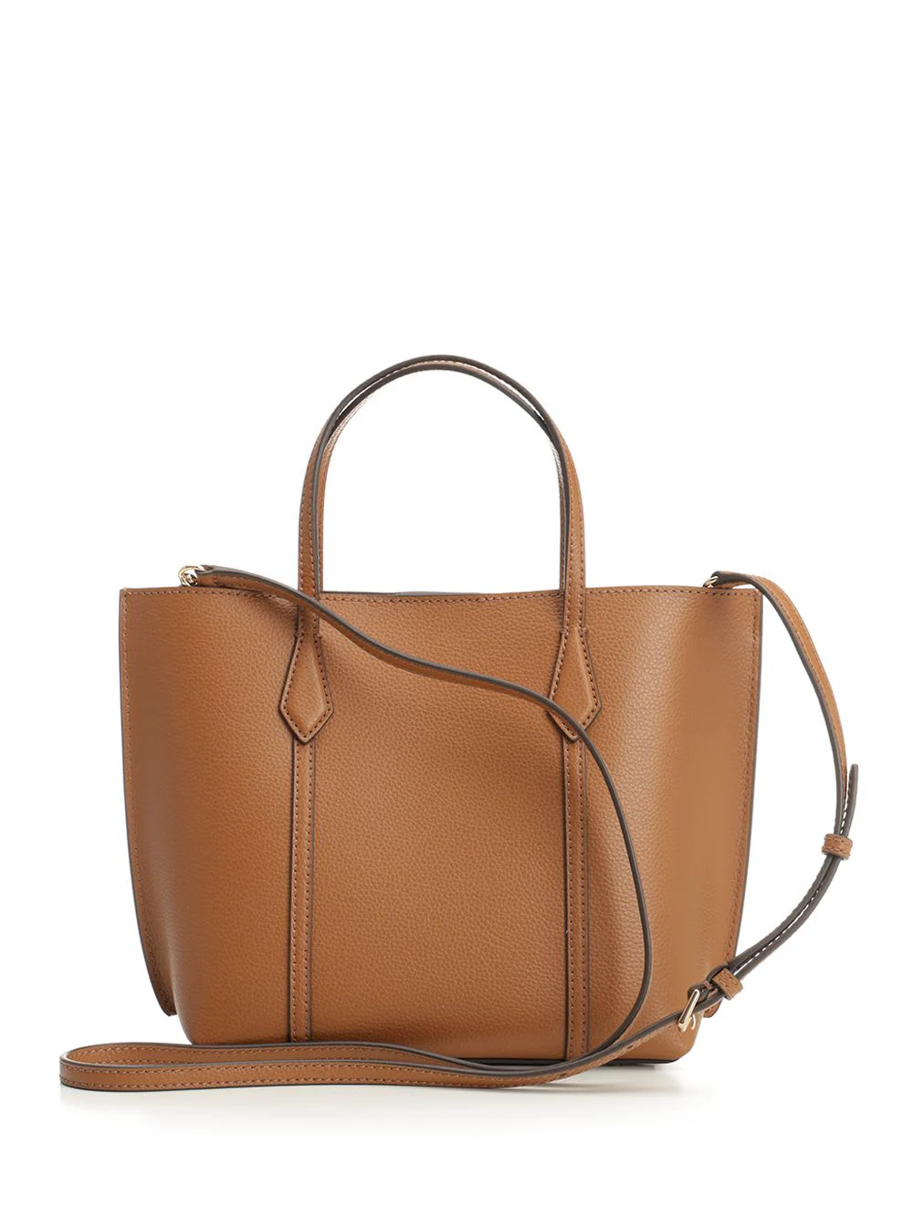 Tory Burch Perry Shopping Tote Bag - Autumn Brown - Image 3