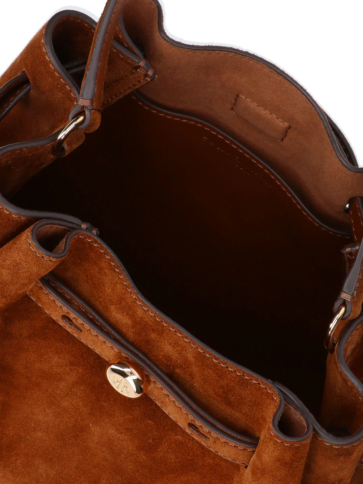 Tory Burch Romy Bucket Bag - Caramel - Image 4