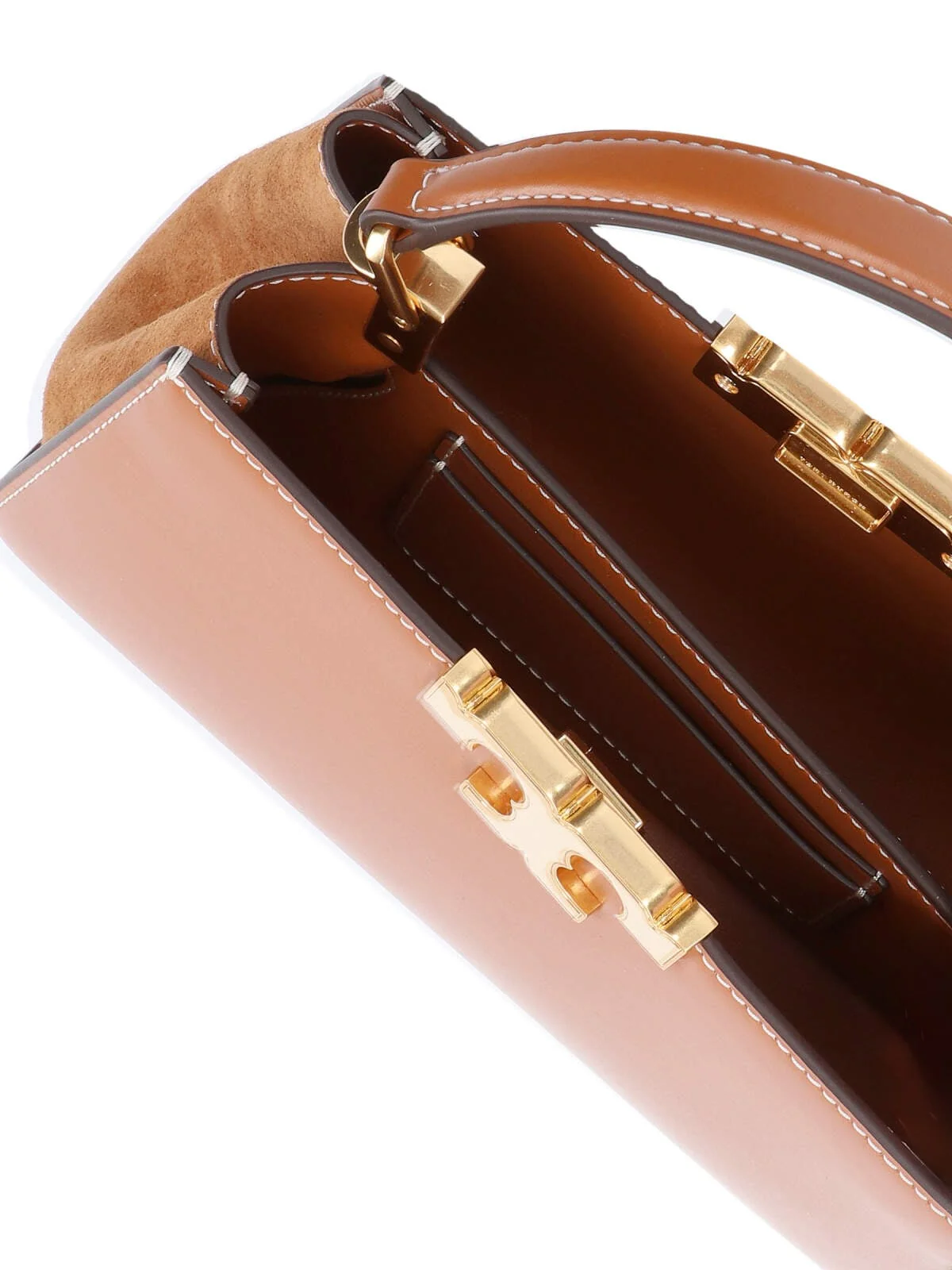 Tory Burch Eleanor Mini Handbag - Brown - Image 4