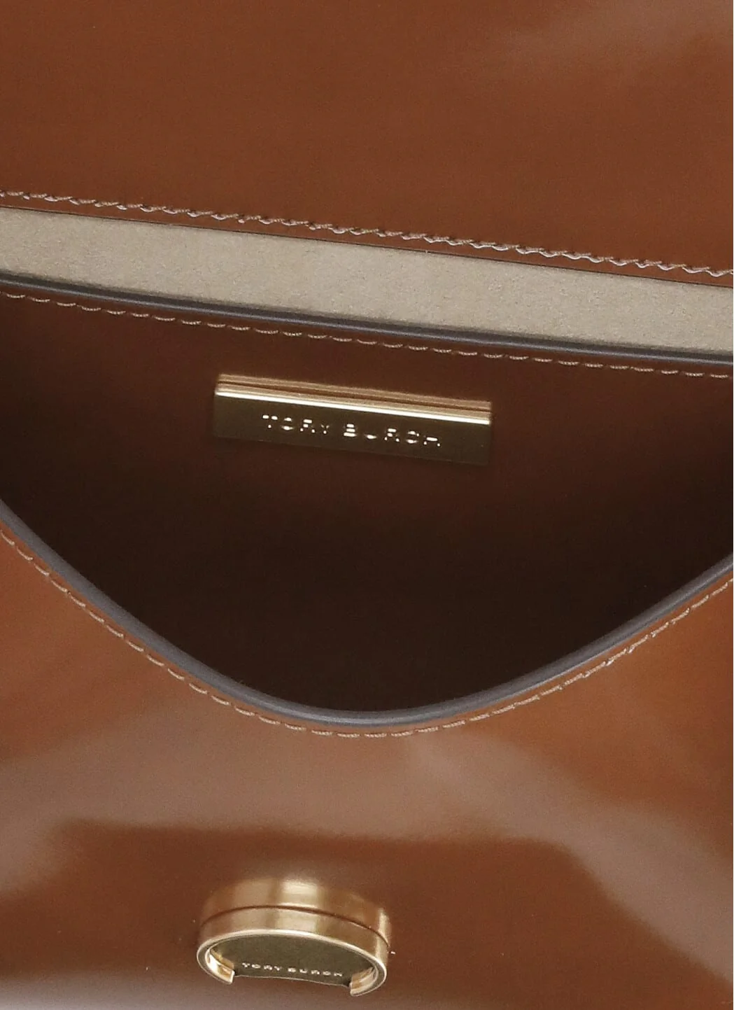 Tory Burch Robinson Shoulder Bag - Brown - Image 5