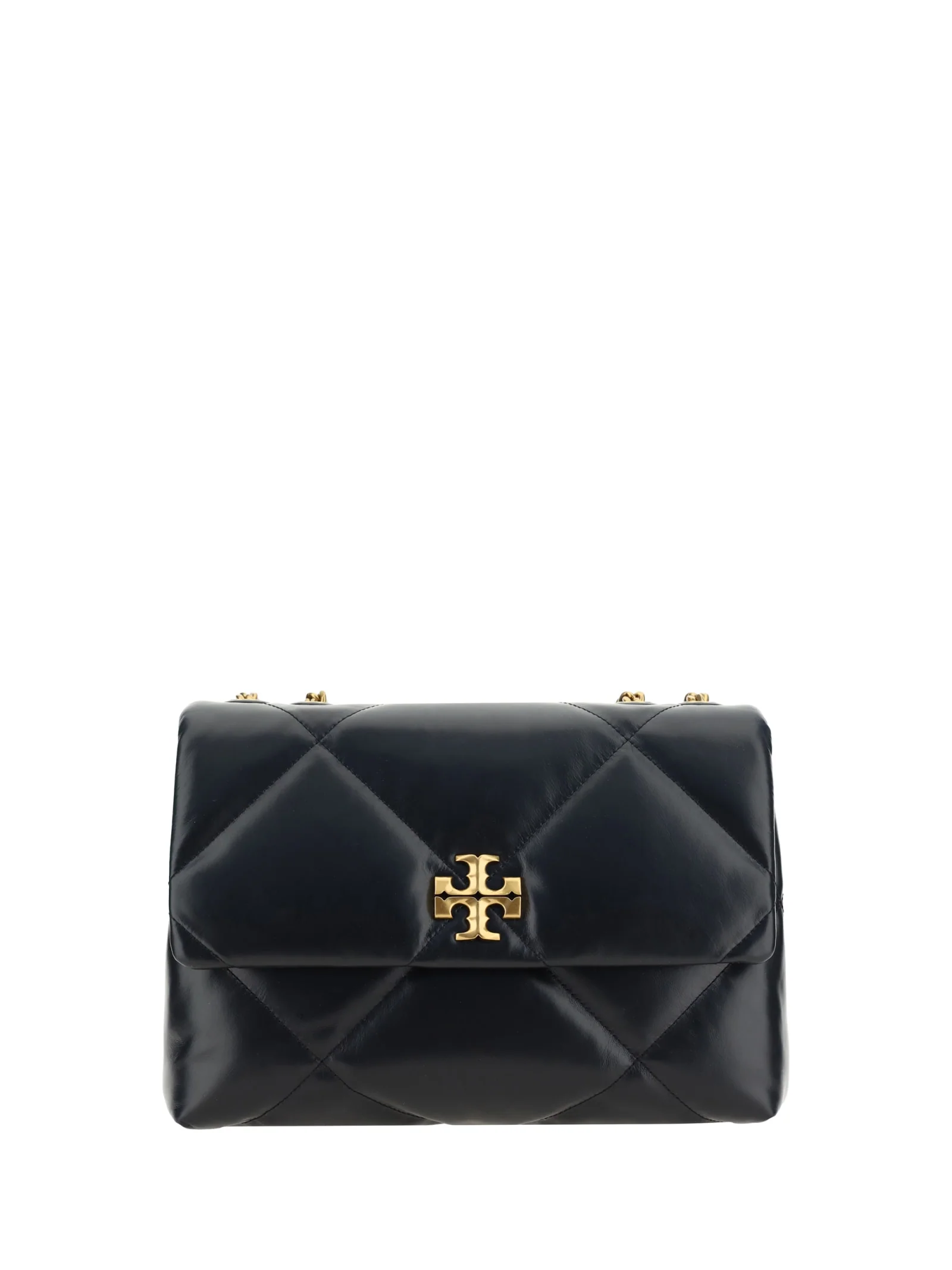 Tory Burch Kira Diamond Quilt Convertible Shoulder Bag - Black