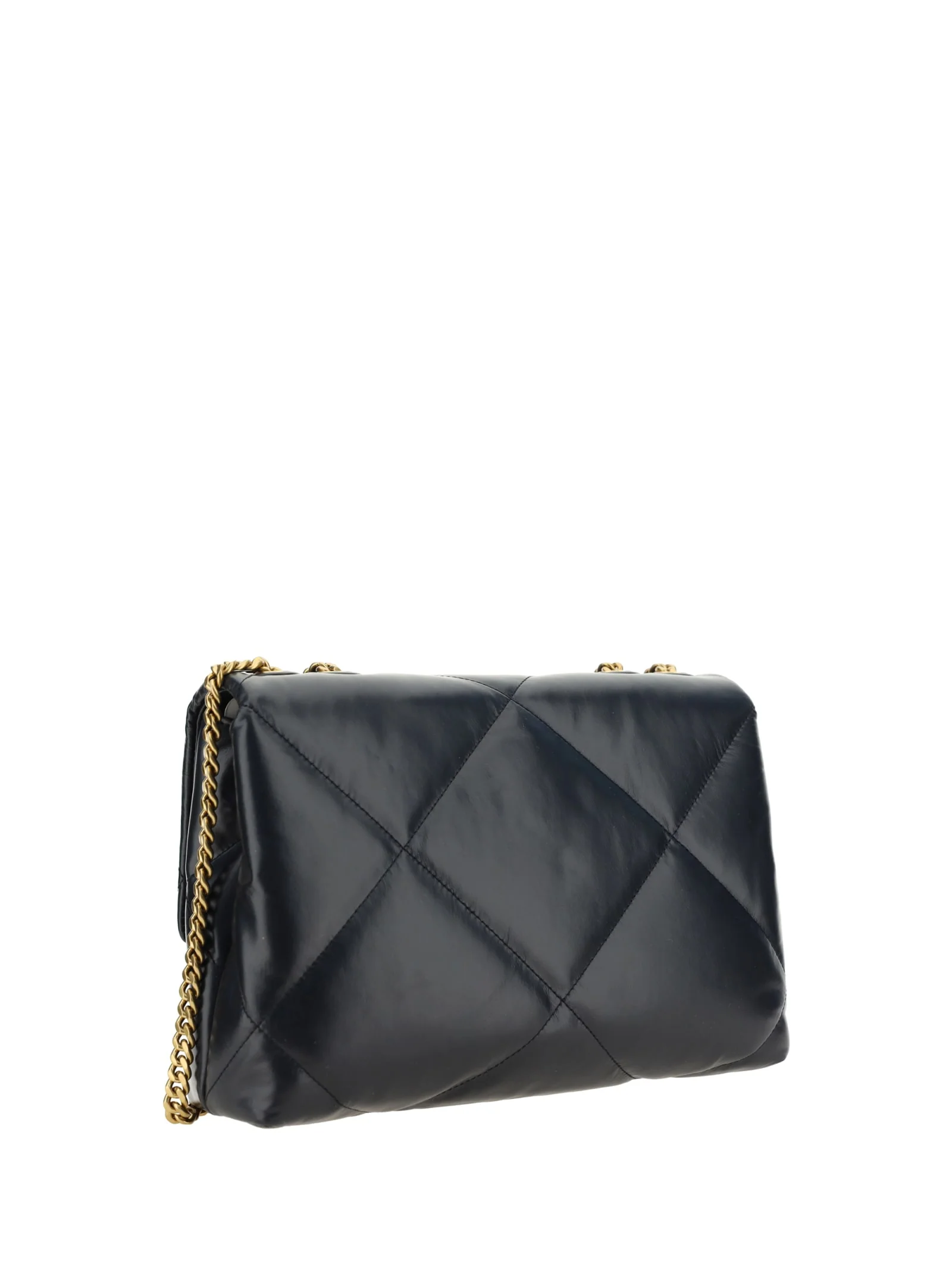 Tory Burch Kira Diamond Quilt Convertible Shoulder Bag - Black - Image 3