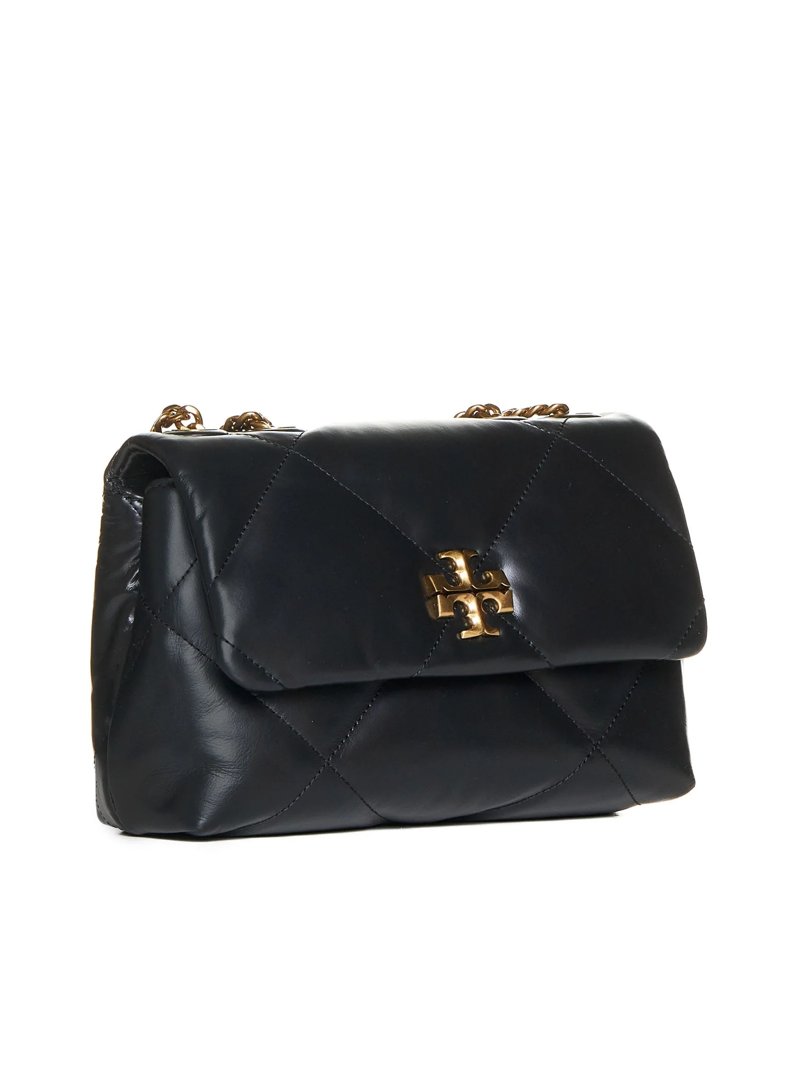 Tory Burch Kira Diamond Quilt Convertible Shoulder Bag - Black - Image 2