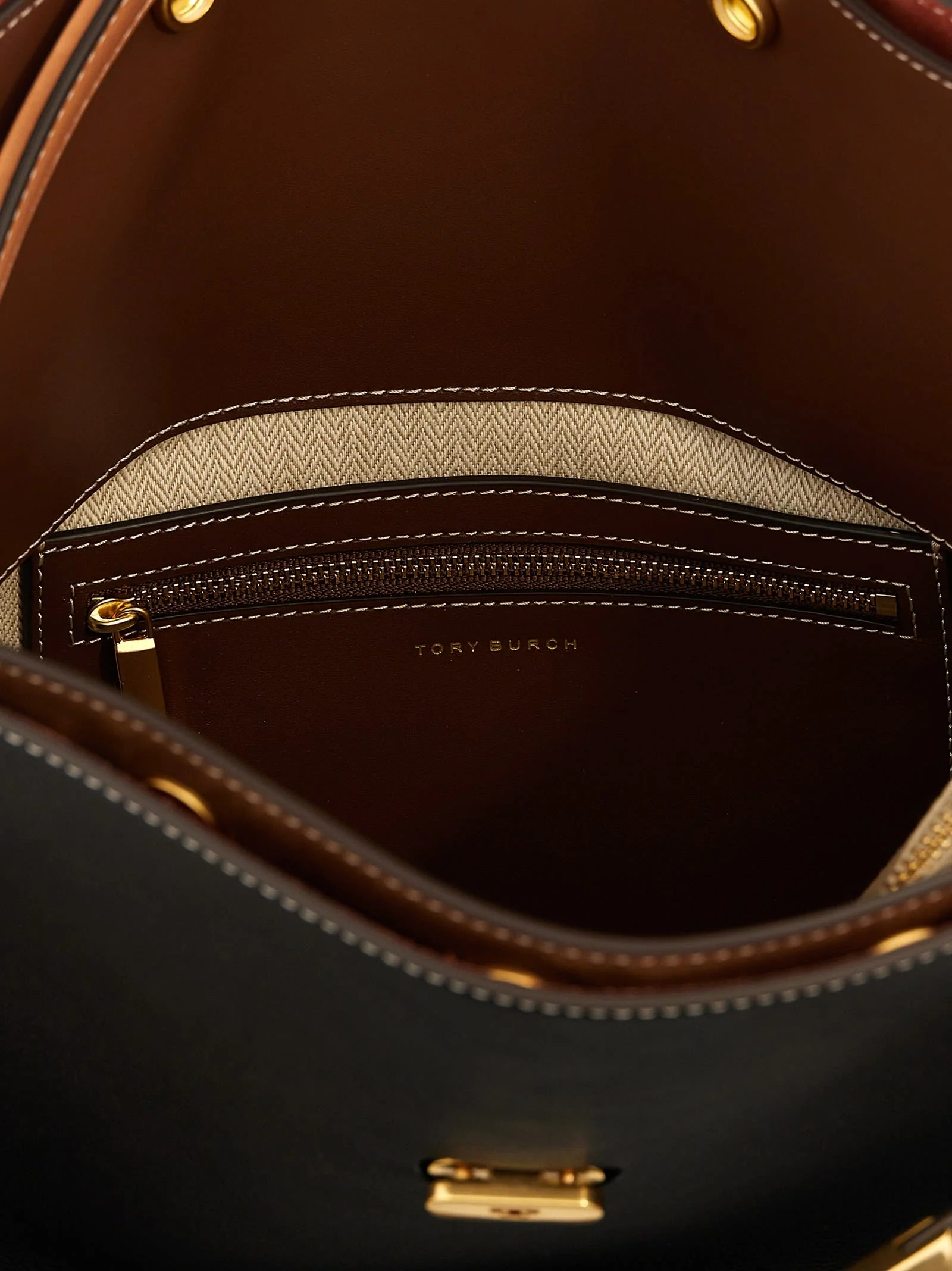 Tory Burch Lee Radziwill Double Bag - Black - Image 4