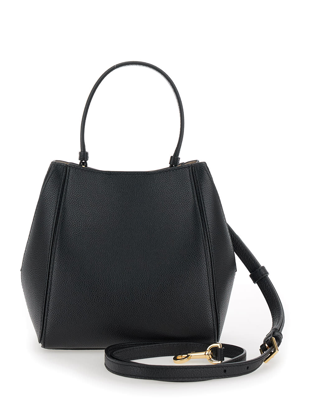 Tory Burch Small McGraw Bucket Bag - Black - Image 2