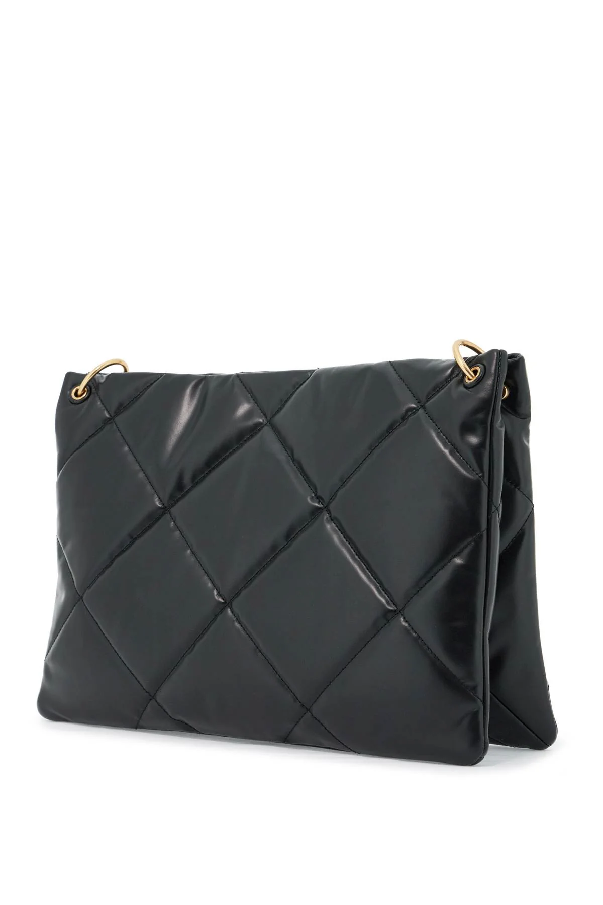 Tory Burch Kira Diamond Quilt Satchel Bag - Black - Image 2