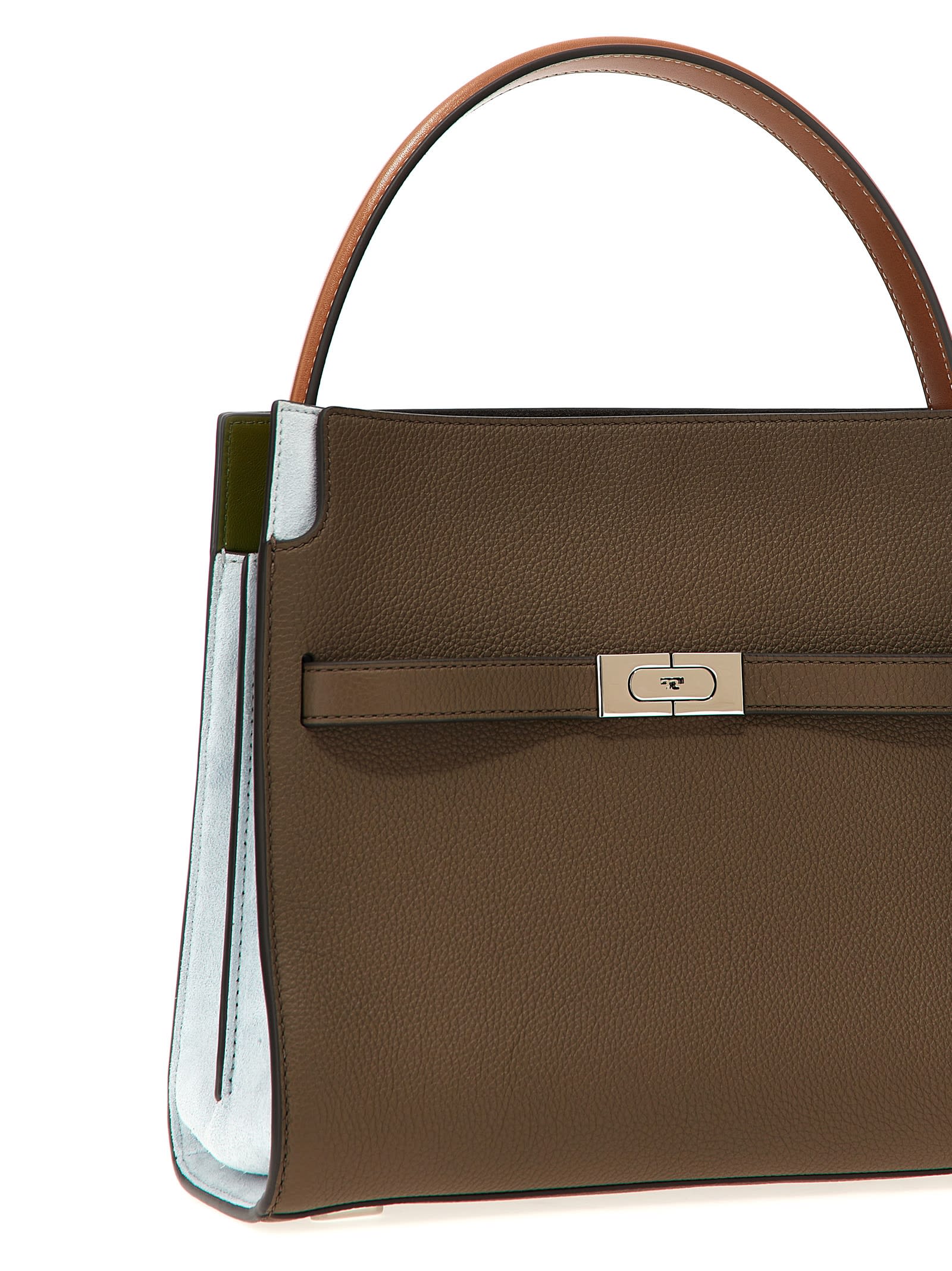 Tory Burch Lee Radziwill Small Handbag - Wild Mushroom - Image 3