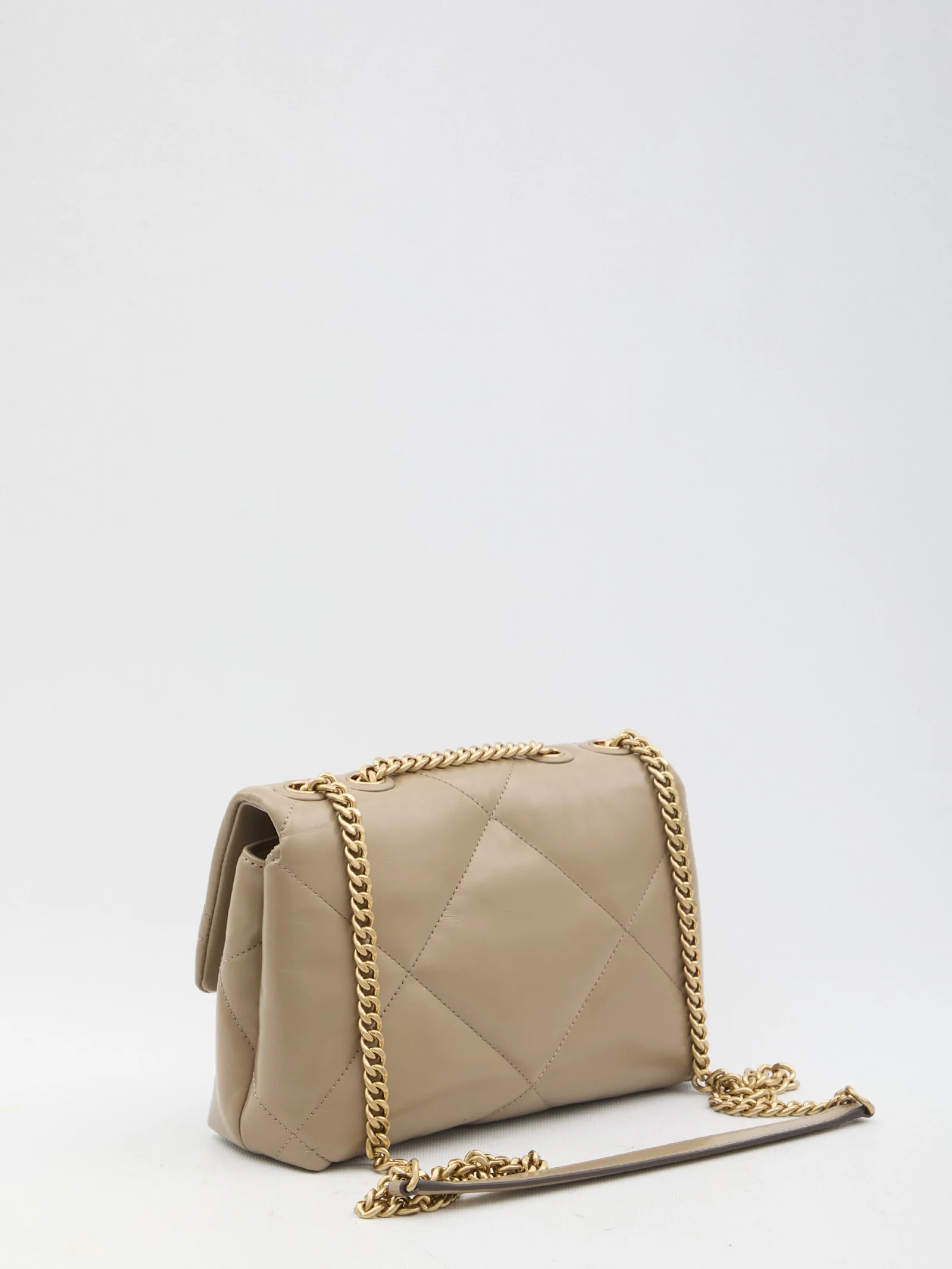Tory Burch Kira Diamond Quilt Small Convertible Shoulder Bag - Beige - Image 2