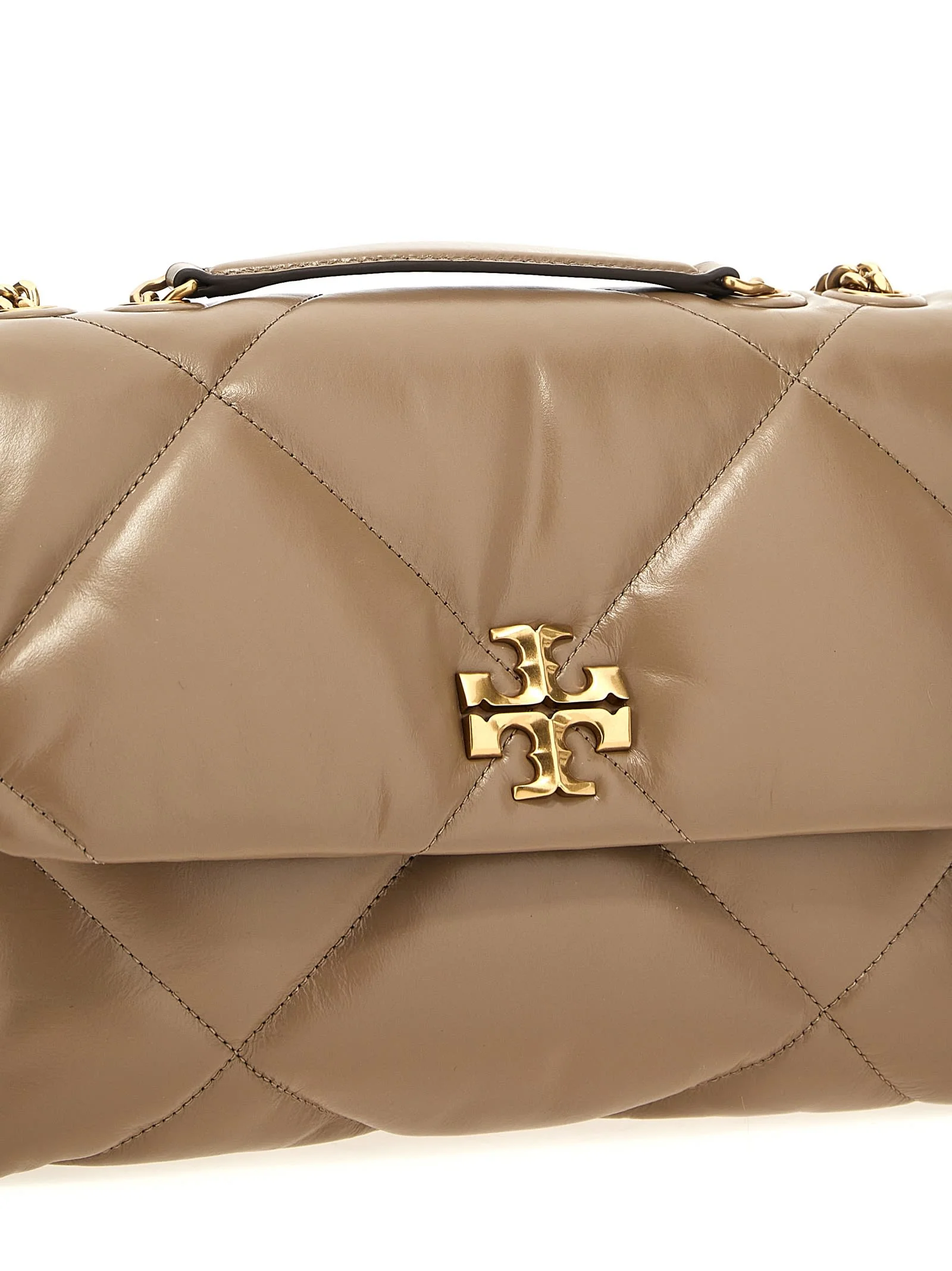 Tory Burch Kira Diamond Quilt Convertible Shoulder Bag - Gray - Image 3