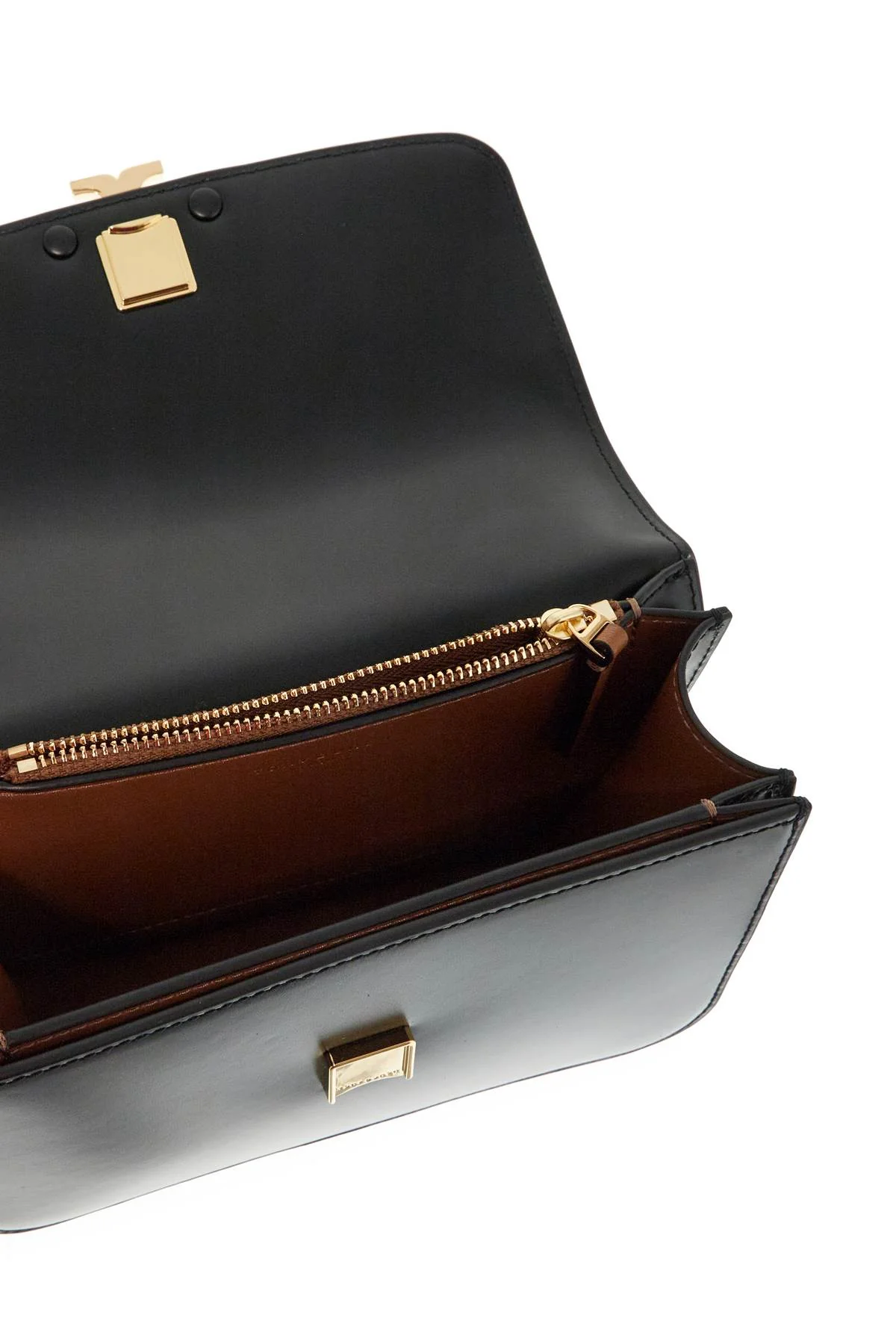 Tory Burch Eleanor Small Crossbody Bag - Black - Image 4