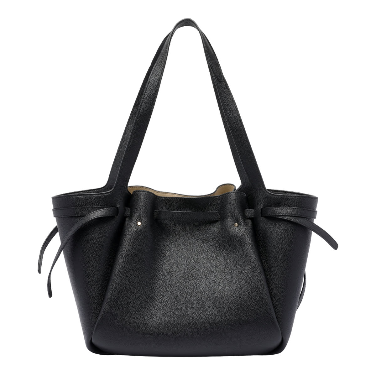 Tory Burch Romy Shopping Bag - Black - Image 3