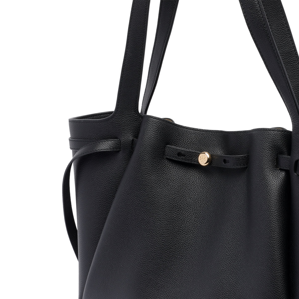 Tory Burch Romy Shopping Bag - Black - Image 4
