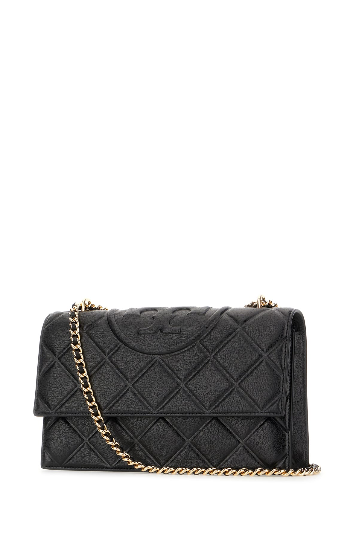 Tory Burch Fleming Shoulder Bag - Black - Image 3