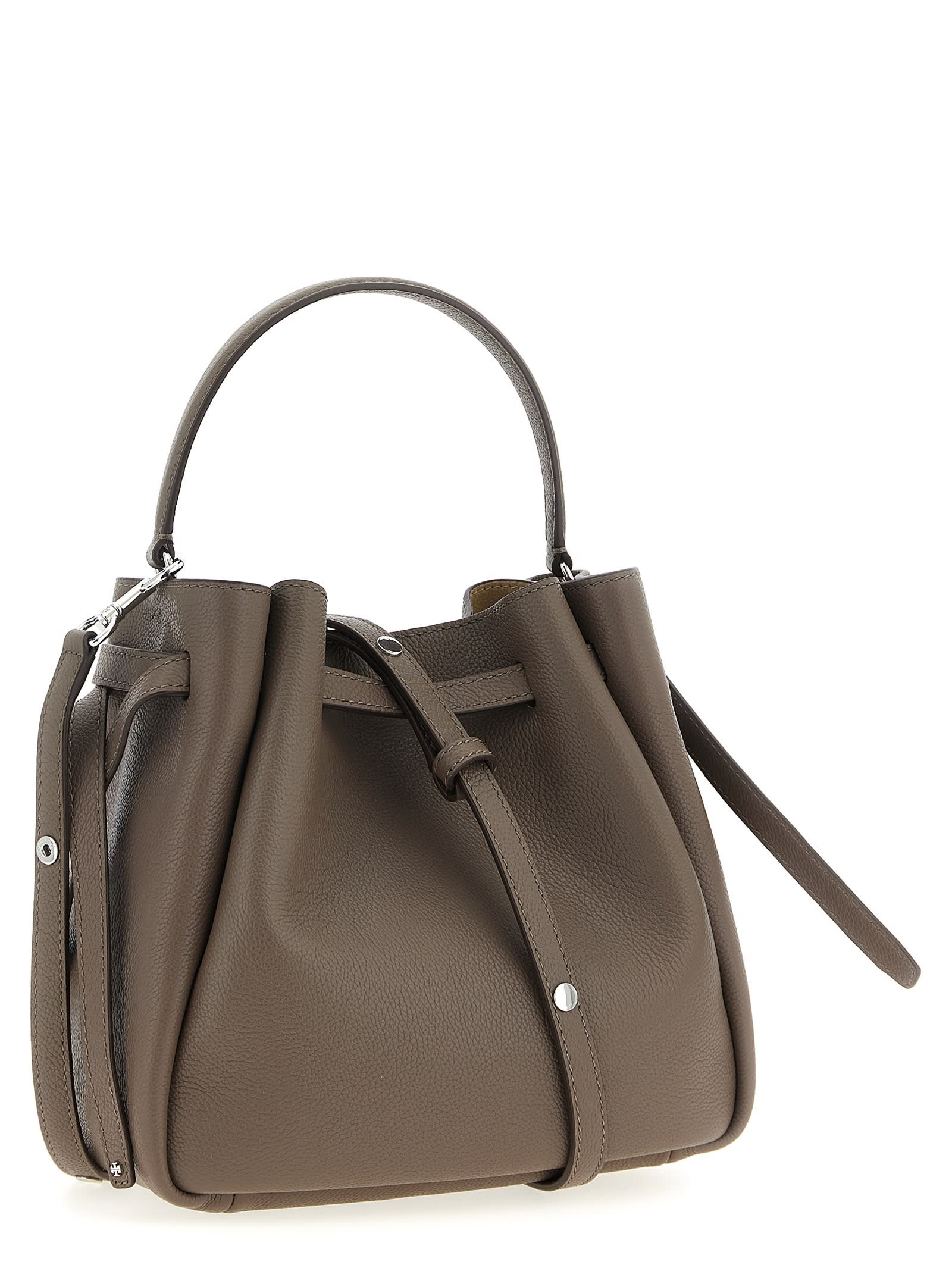 Tory Burch Romy Bucket Bag - Gray - Image 2