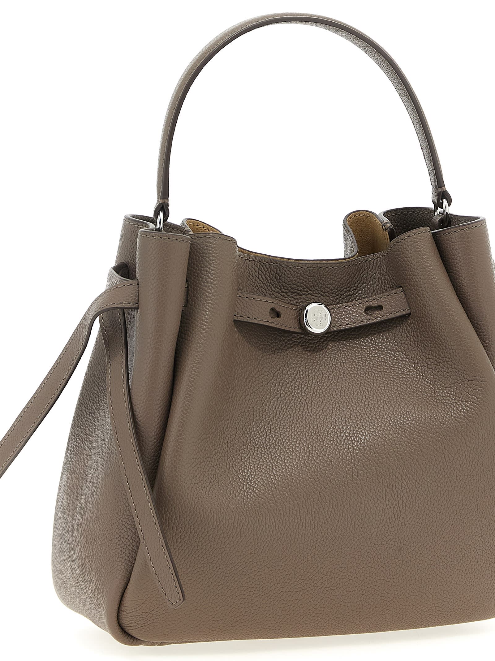 Tory Burch Romy Bucket Bag - Gray - Image 3