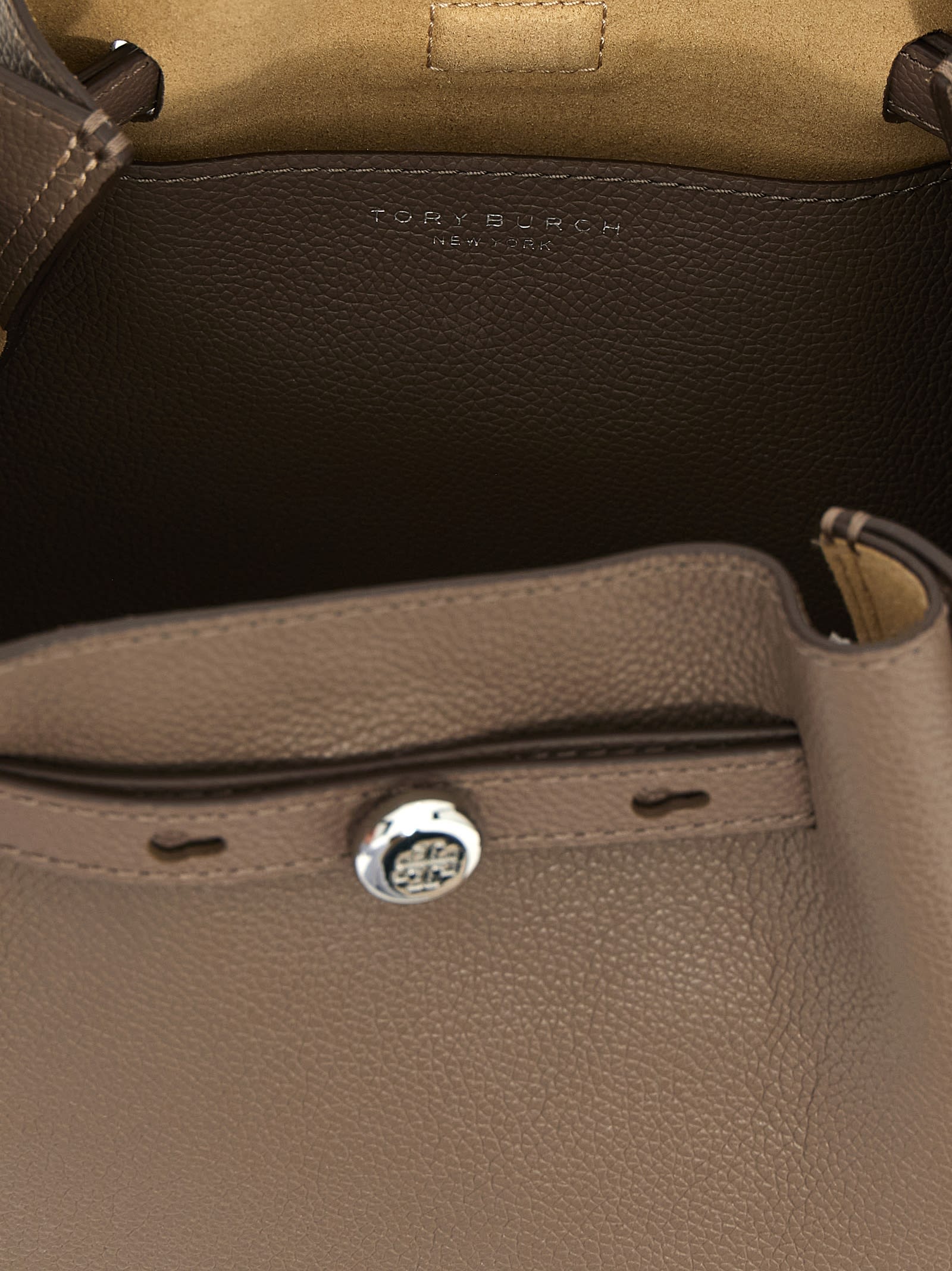 Tory Burch Romy Bucket Bag - Gray - Image 4