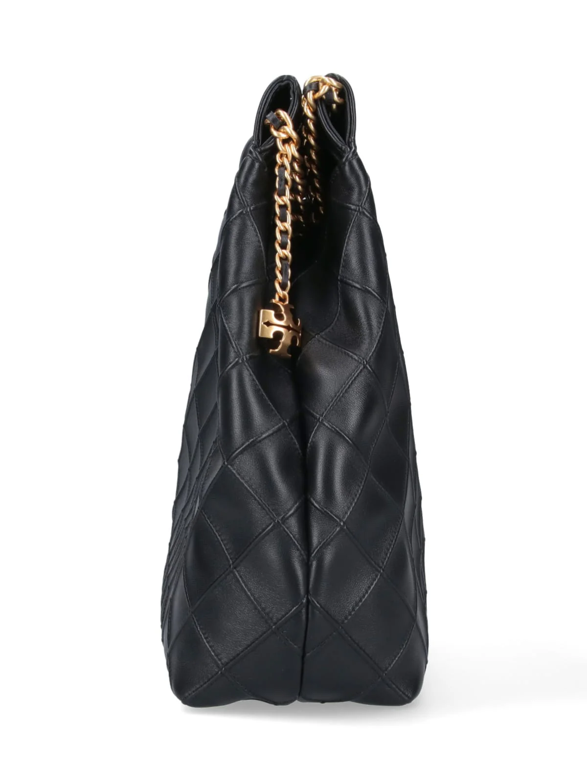 Tory Burch Fleming Large Hobo Bag - Black - Image 5