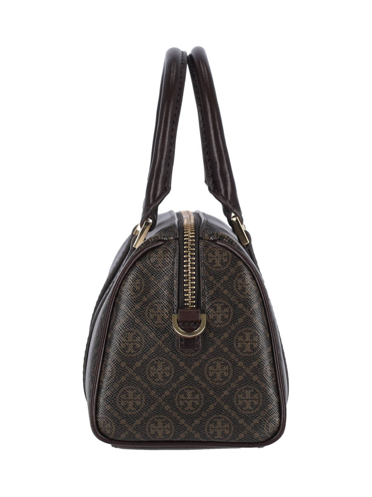 Tory Burch Mini Barrel T Monogram Shoulder Bag - French Press - Image 5