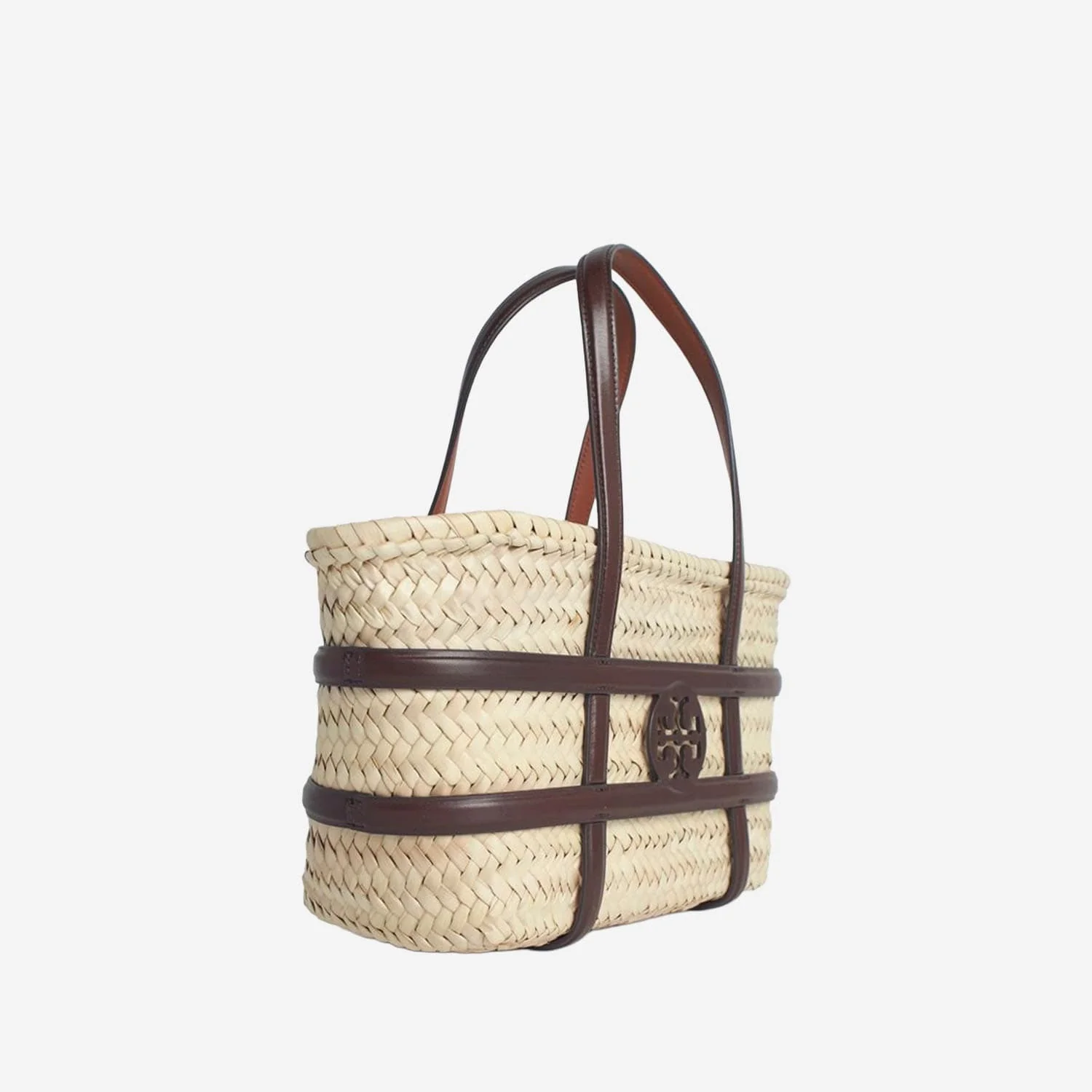 Tory Burch Small Ella Shopping Bag - Brown - Image 2
