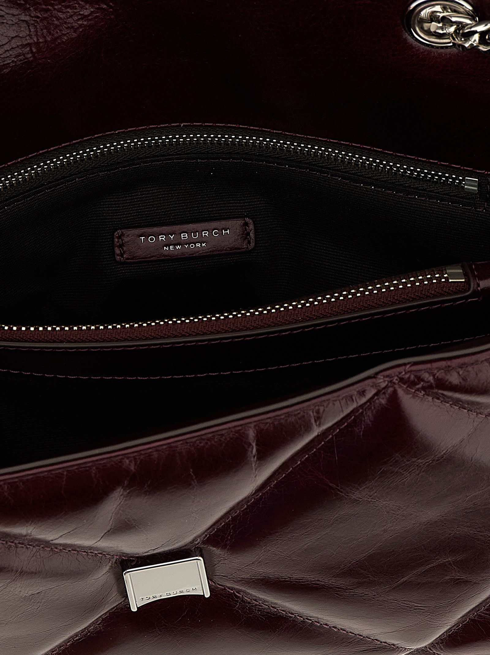 Tory Burch Kira Crossbody Bag - Bordeaux - Image 4