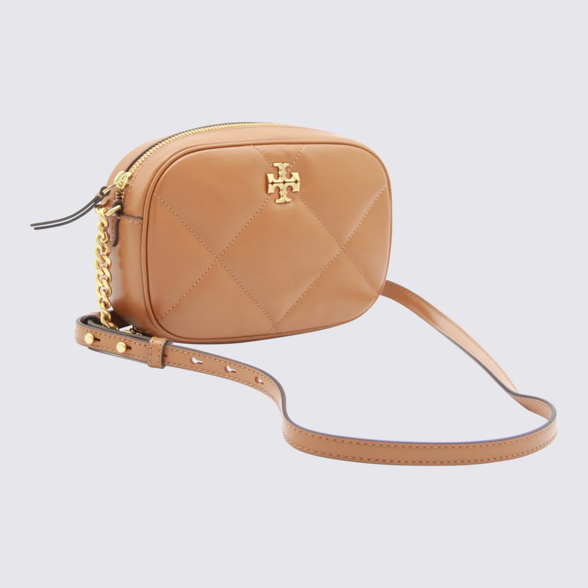 Tory Burch Leather Shoulder Bag - Classic Chestnut - Image 2