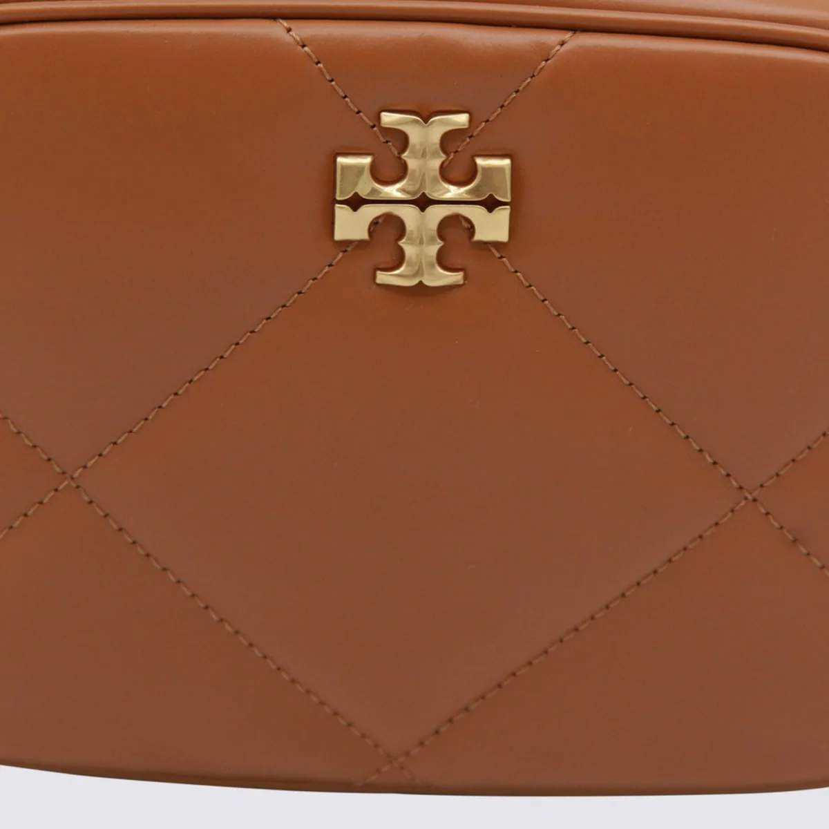 Tory Burch Leather Shoulder Bag - Classic Chestnut - Image 4
