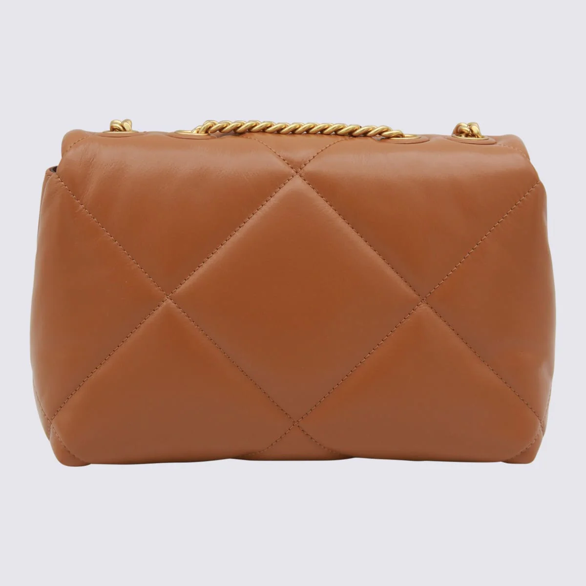 Tory Burch Kira Diamond Small Shoulder Bag - Classic Chestnut - Image 2