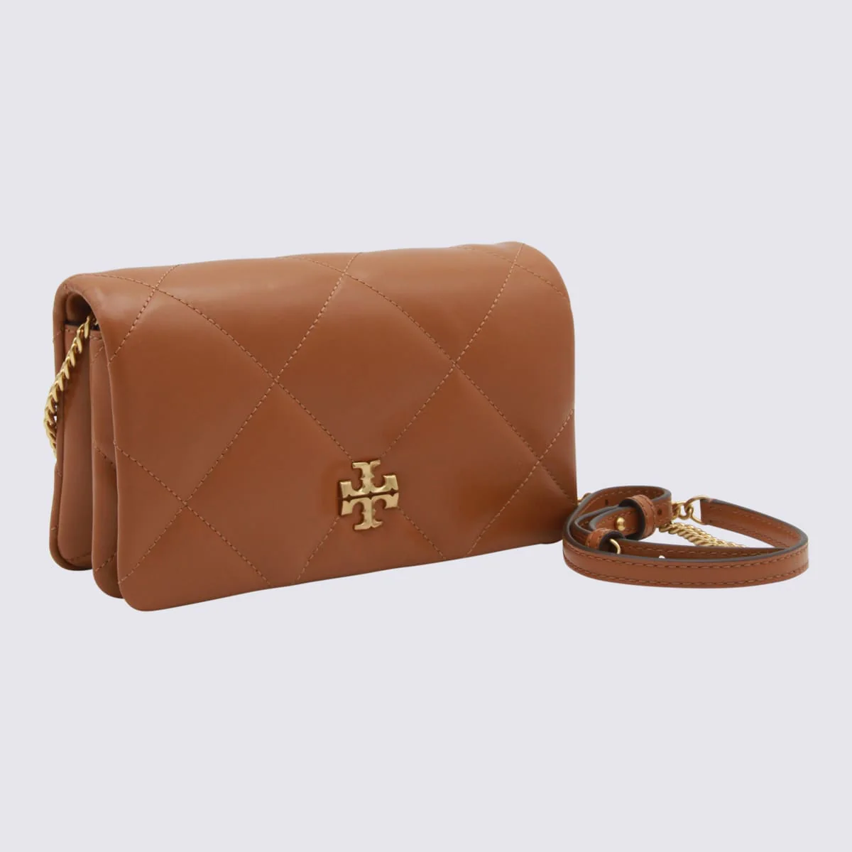Tory Burch Kira Crossbody Bag - Classic Chestnut - Image 2