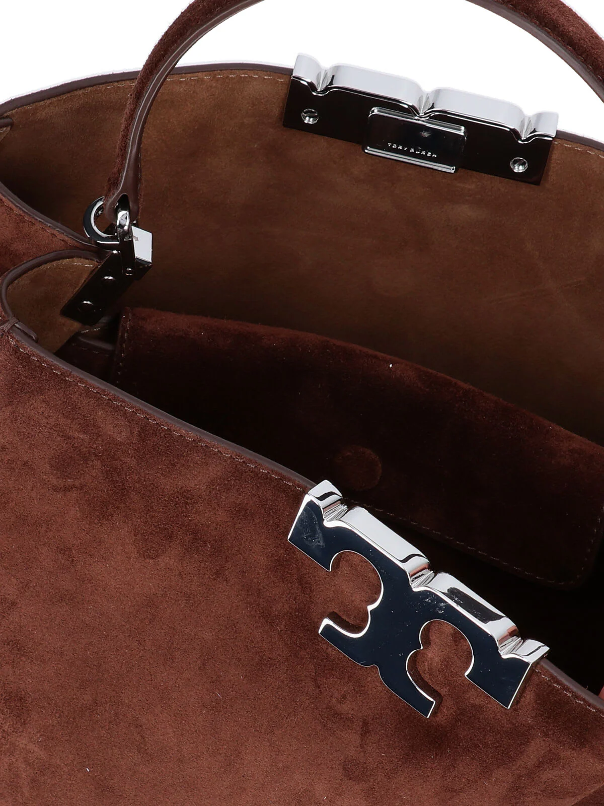 Tory Burch Medium Bag Eleonor Shoulder Bag - Cocoa - Image 4