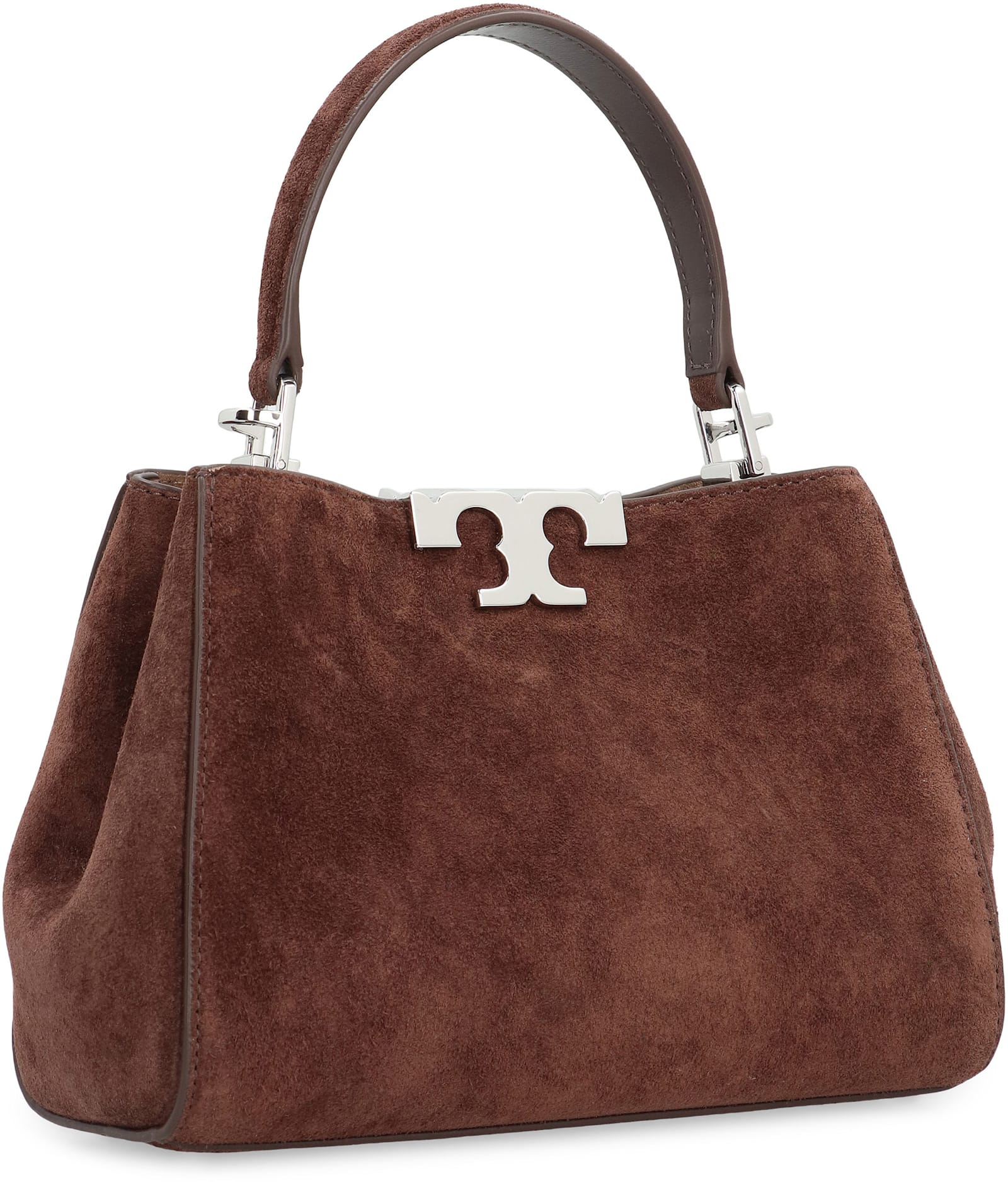 Tory Burch Mini Bag Eleanor In Suede - Brown - Image 3