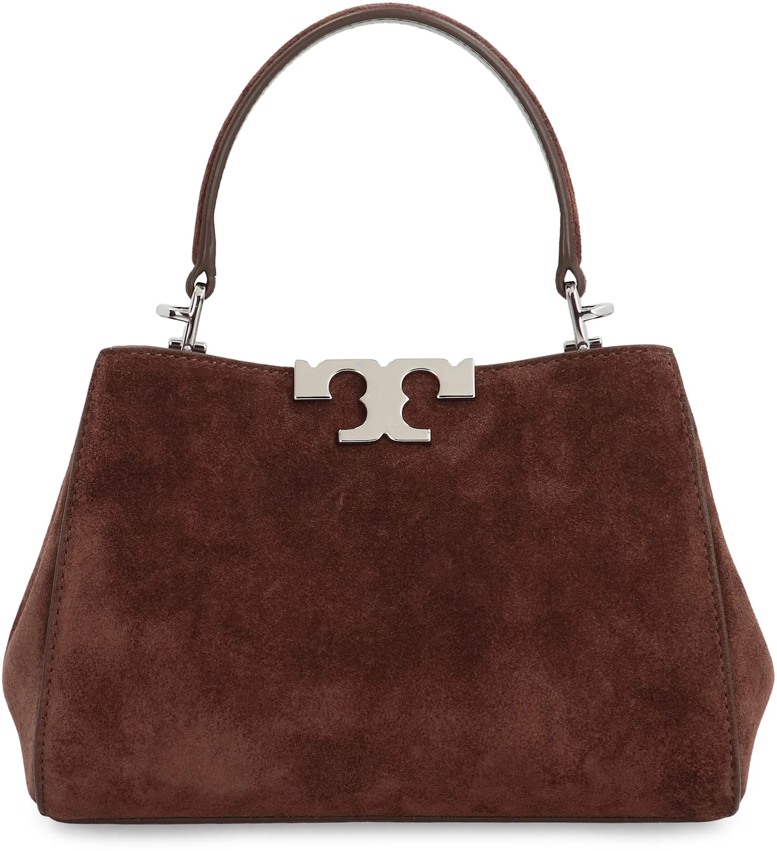 Tory Burch Mini Bag Eleanor In Suede - Brown - Image 4