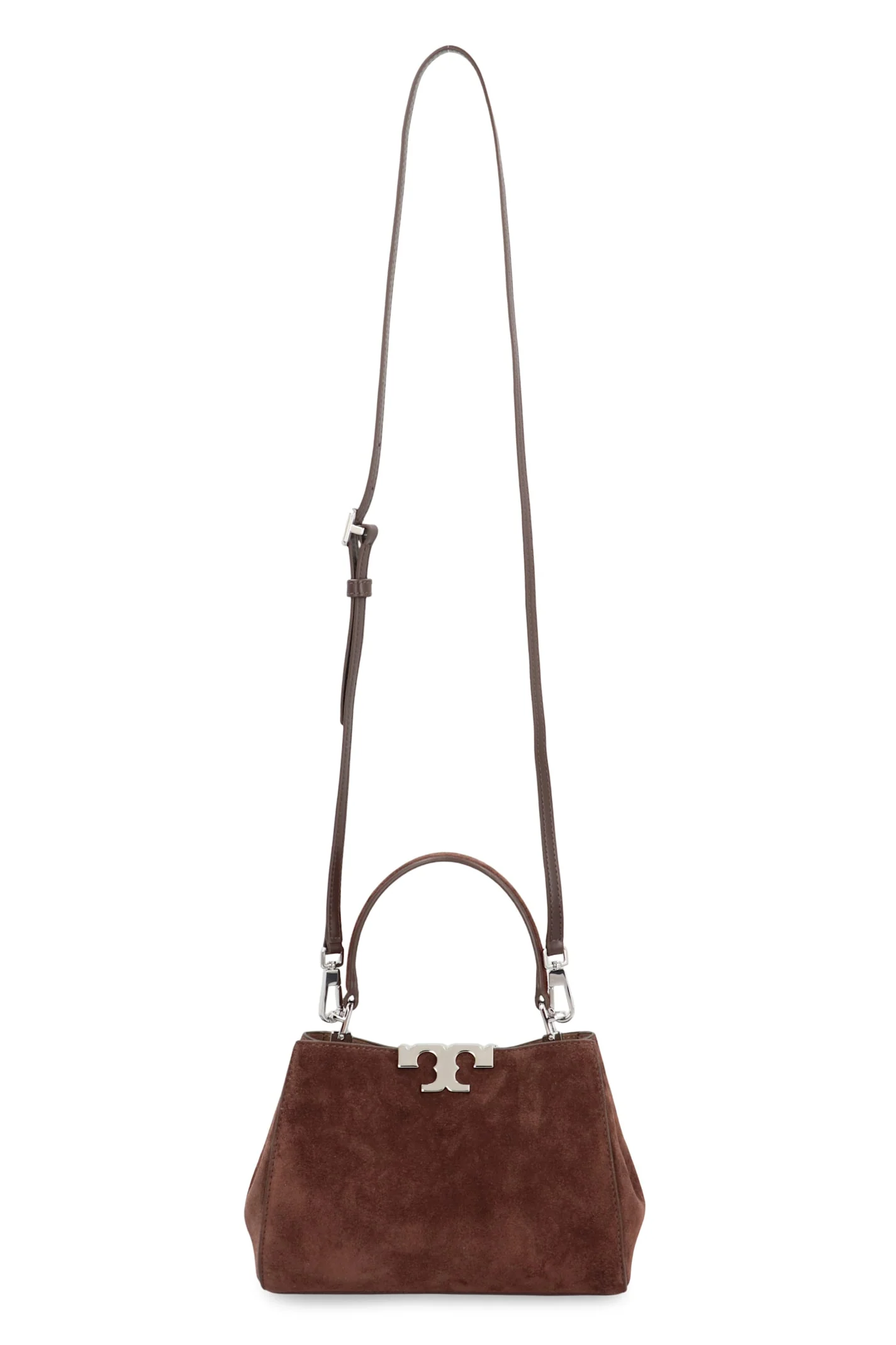 Tory Burch Mini Bag Eleanor In Suede - Brown - Image 5