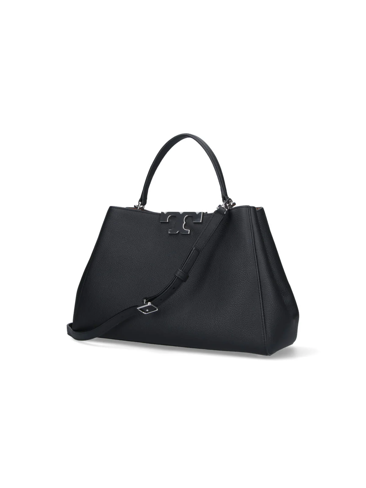 Tory Burch Eleanor Medium Handbag - Black - Image 2