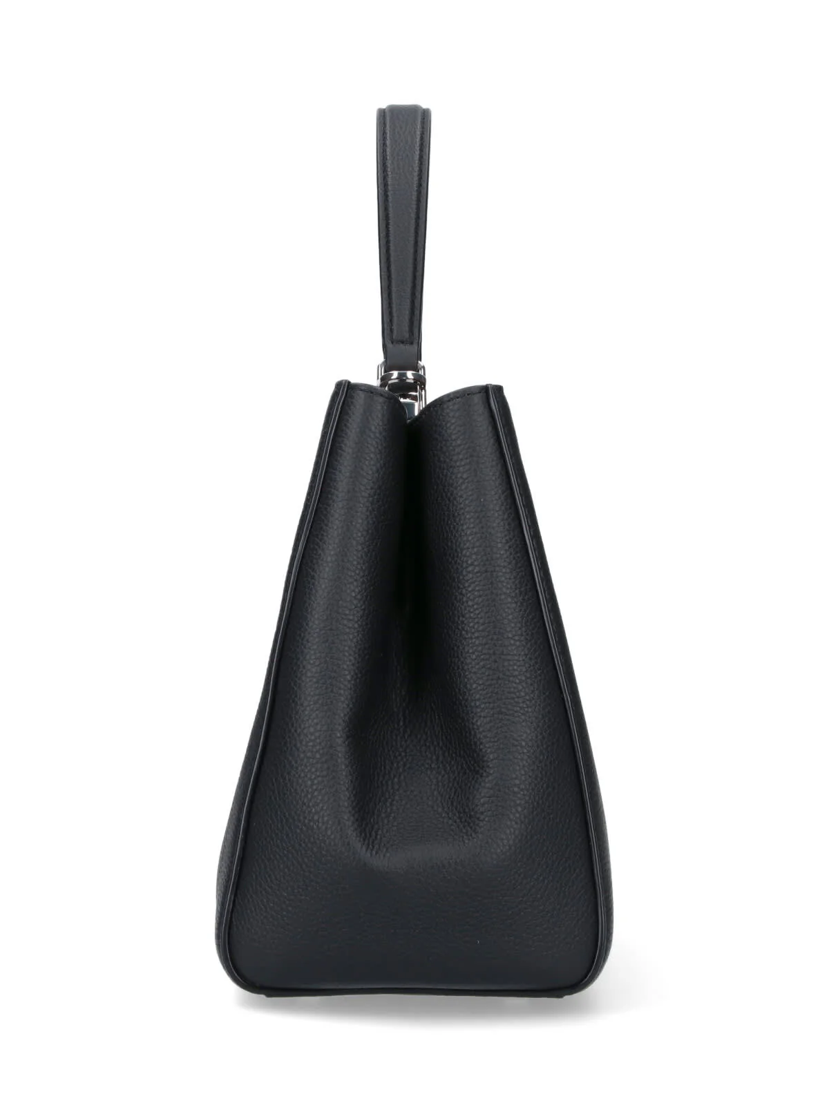Tory Burch Eleanor Medium Handbag - Black - Image 5