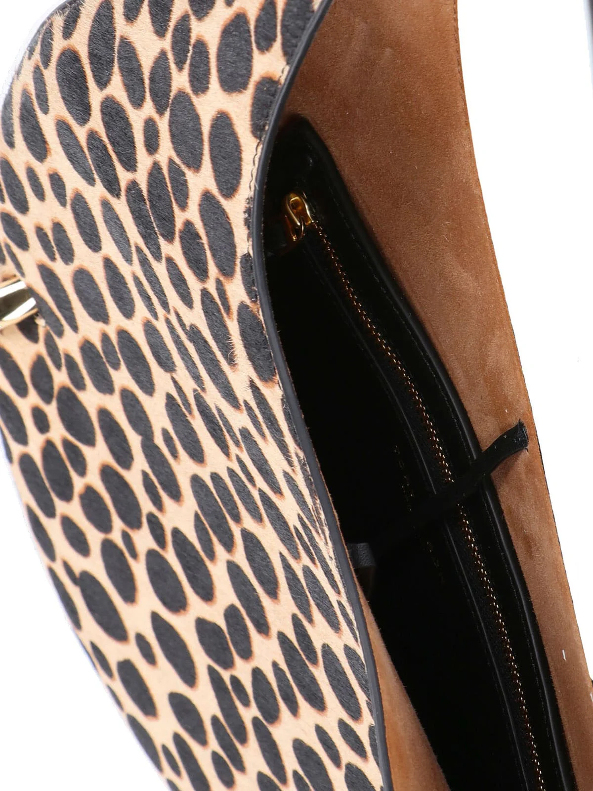 Tory Burch Pierced Animal Print Hobo Bag - Multicolor - Image 4