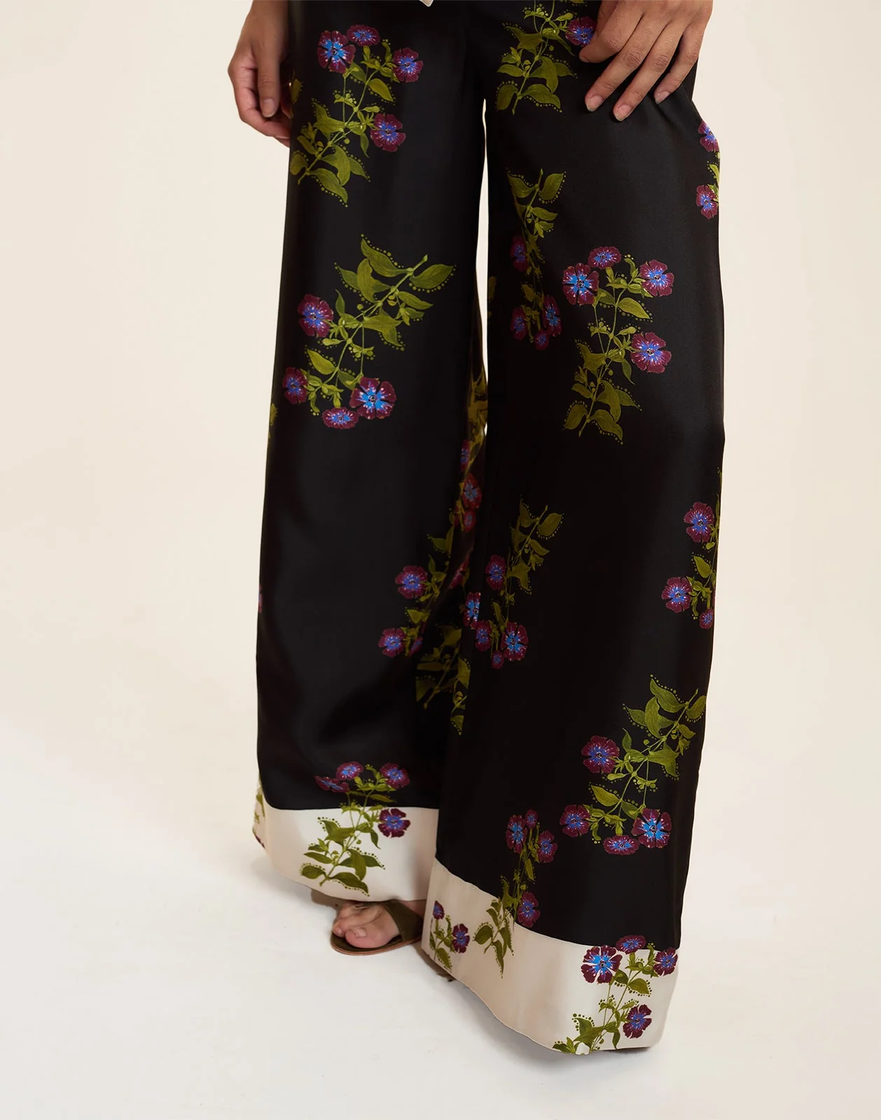 Cynthia Rowley Bon Voyage Pants - Black Floral - Image 5