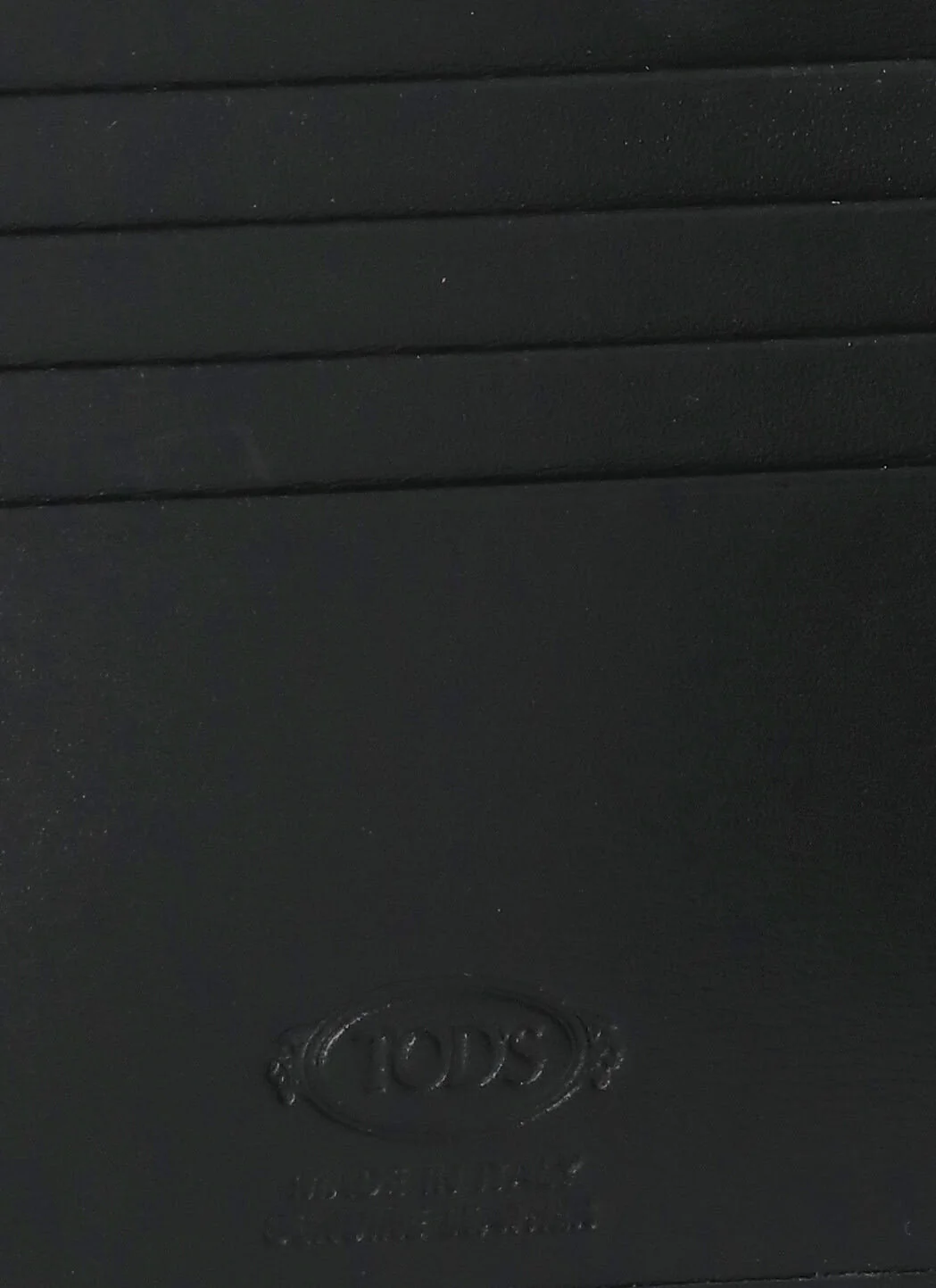 Tod's Leather Wallet With Logo - Black - Image 5