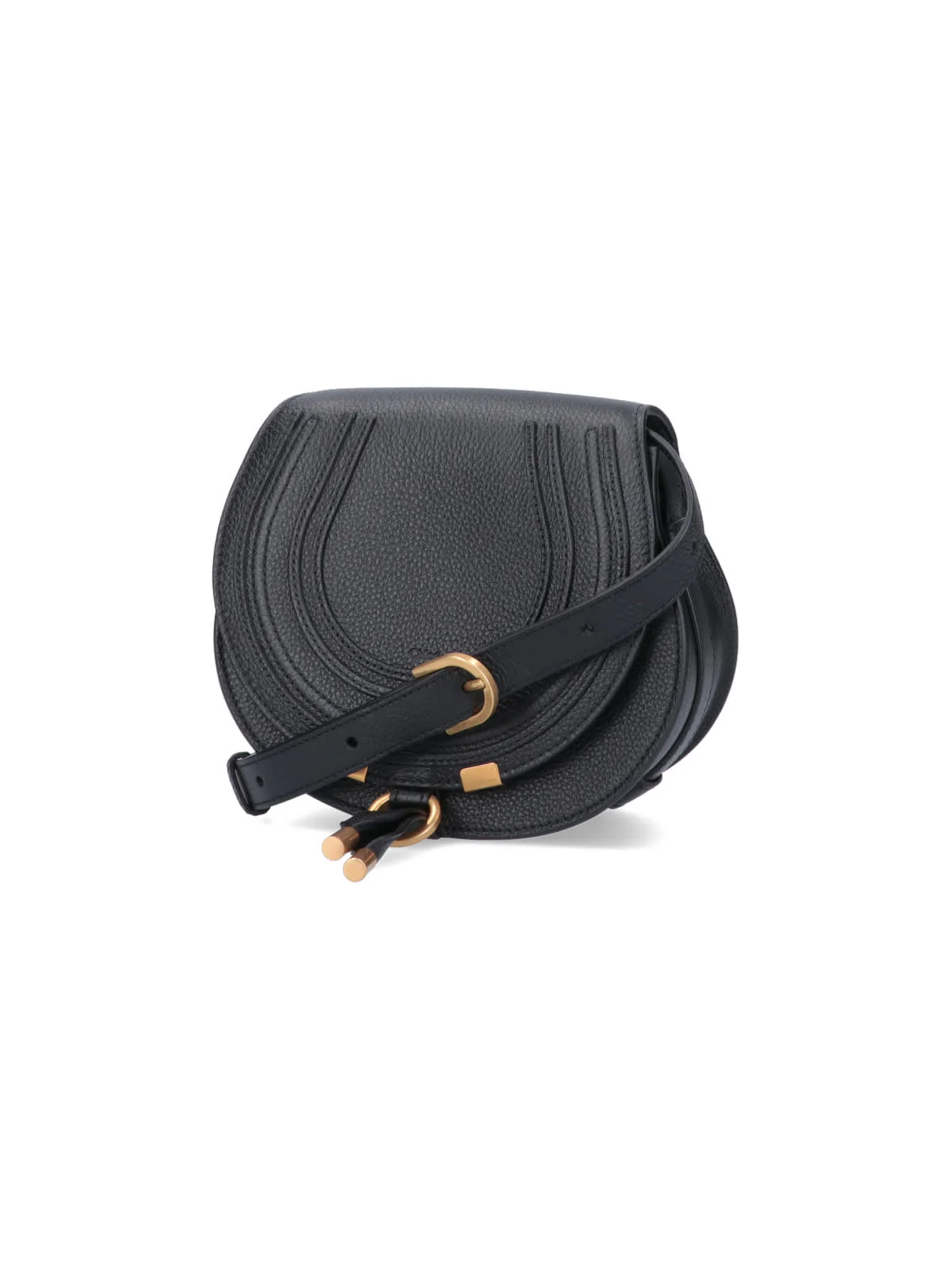Chloé Marcie Shoulder Bag - Black - Image 2