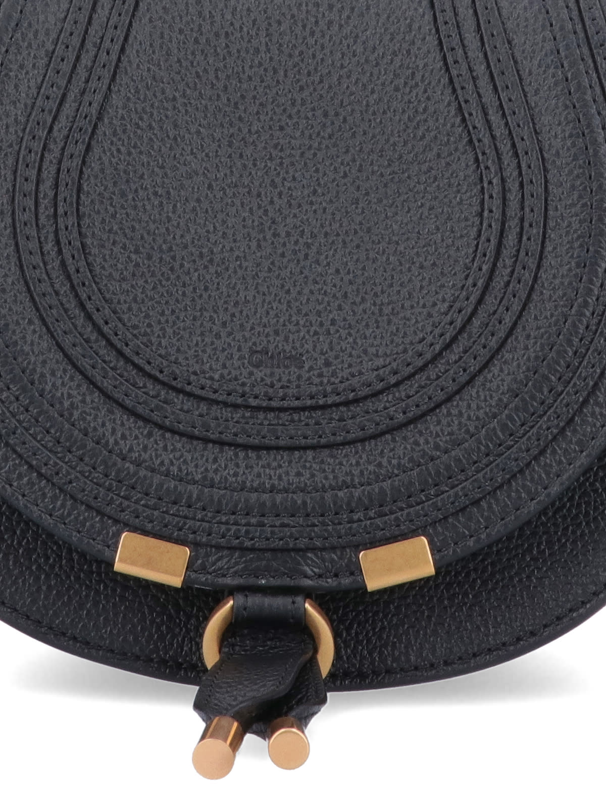 Chloé Marcie Shoulder Bag - Black - Image 4