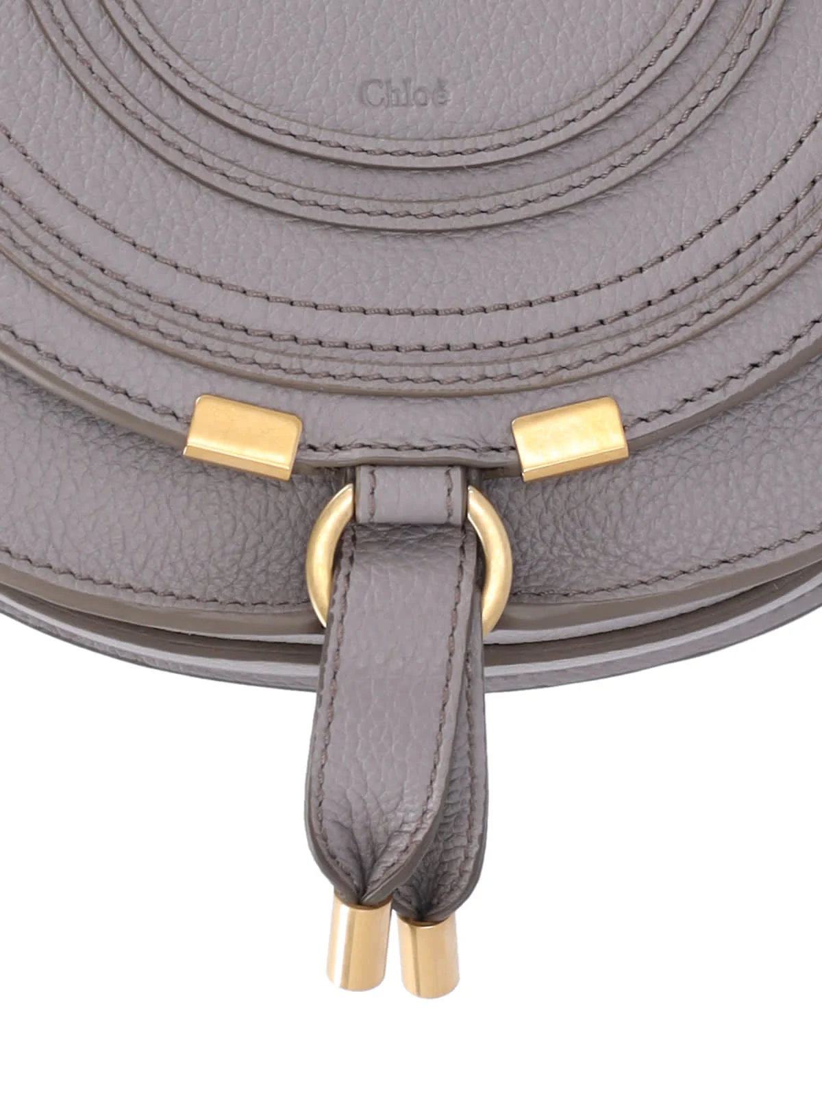 Chloé Marcie Shoulder Bag - Grigio - Image 4