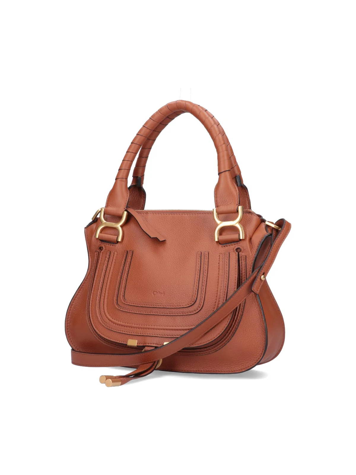 Chloé Marcie Handbag - Brown - Image 2